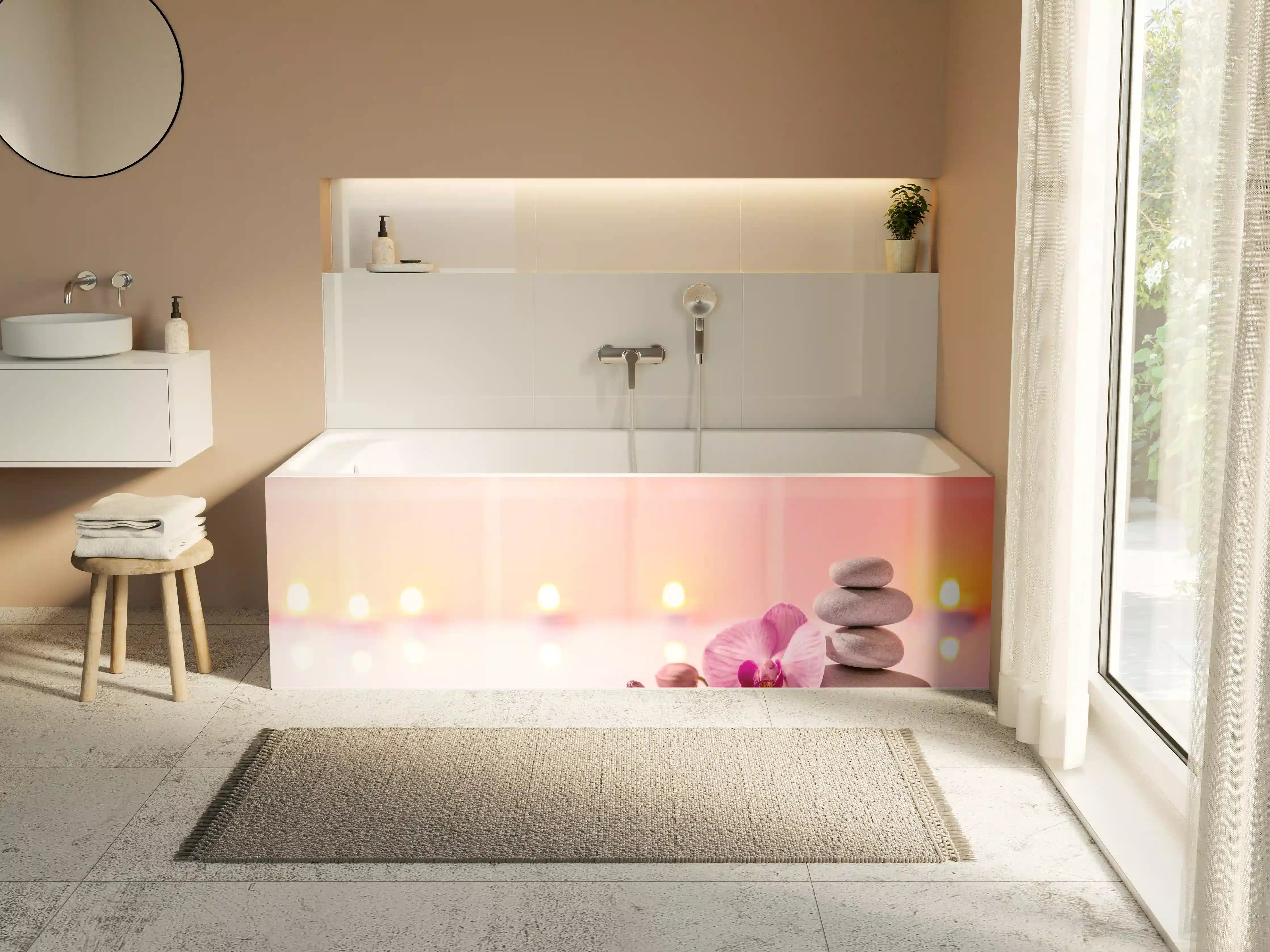 Badewannen-Rückwand - Spa-Stillleben