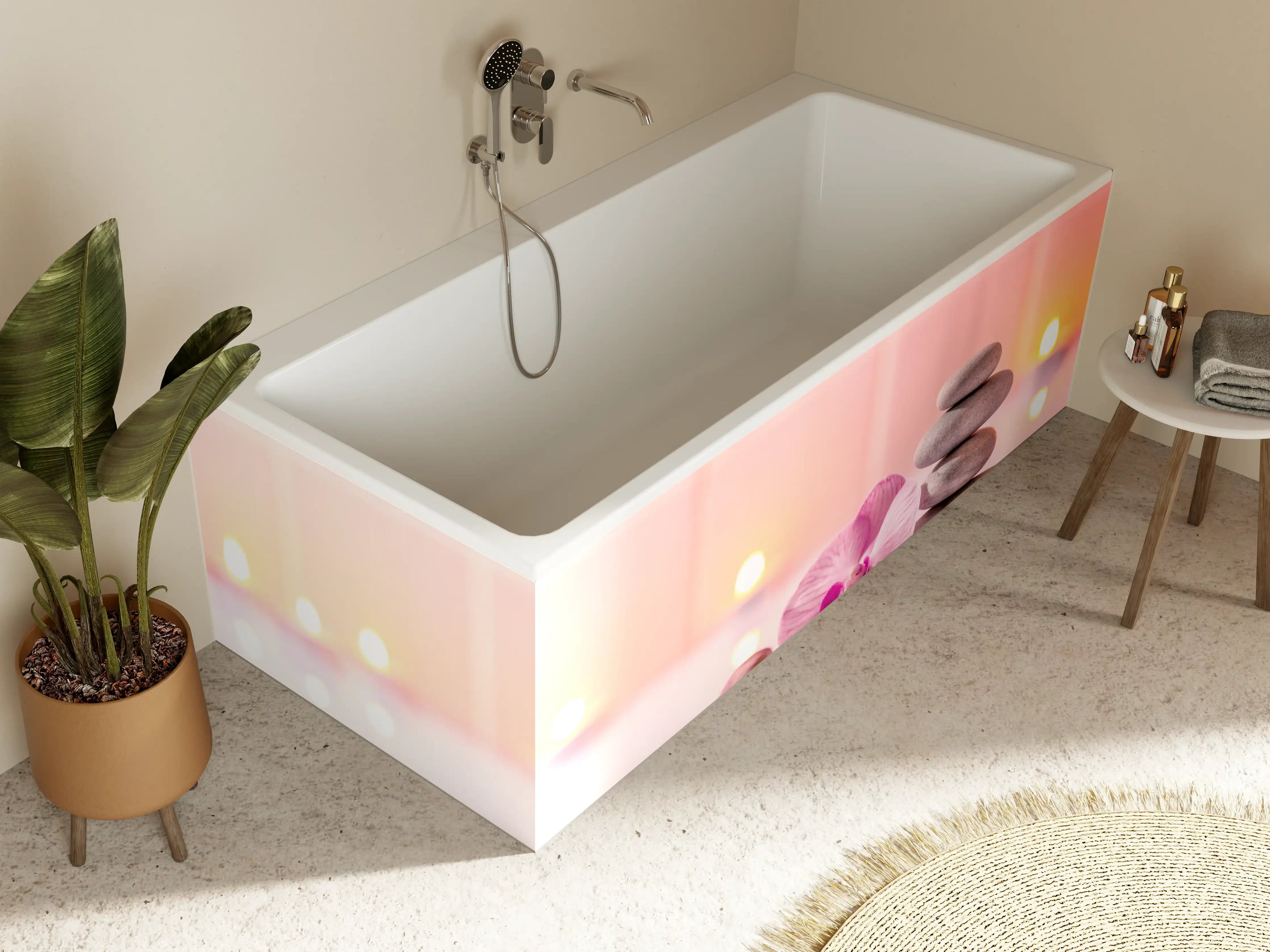 Badewannen-Rückwand - Spa-Stillleben