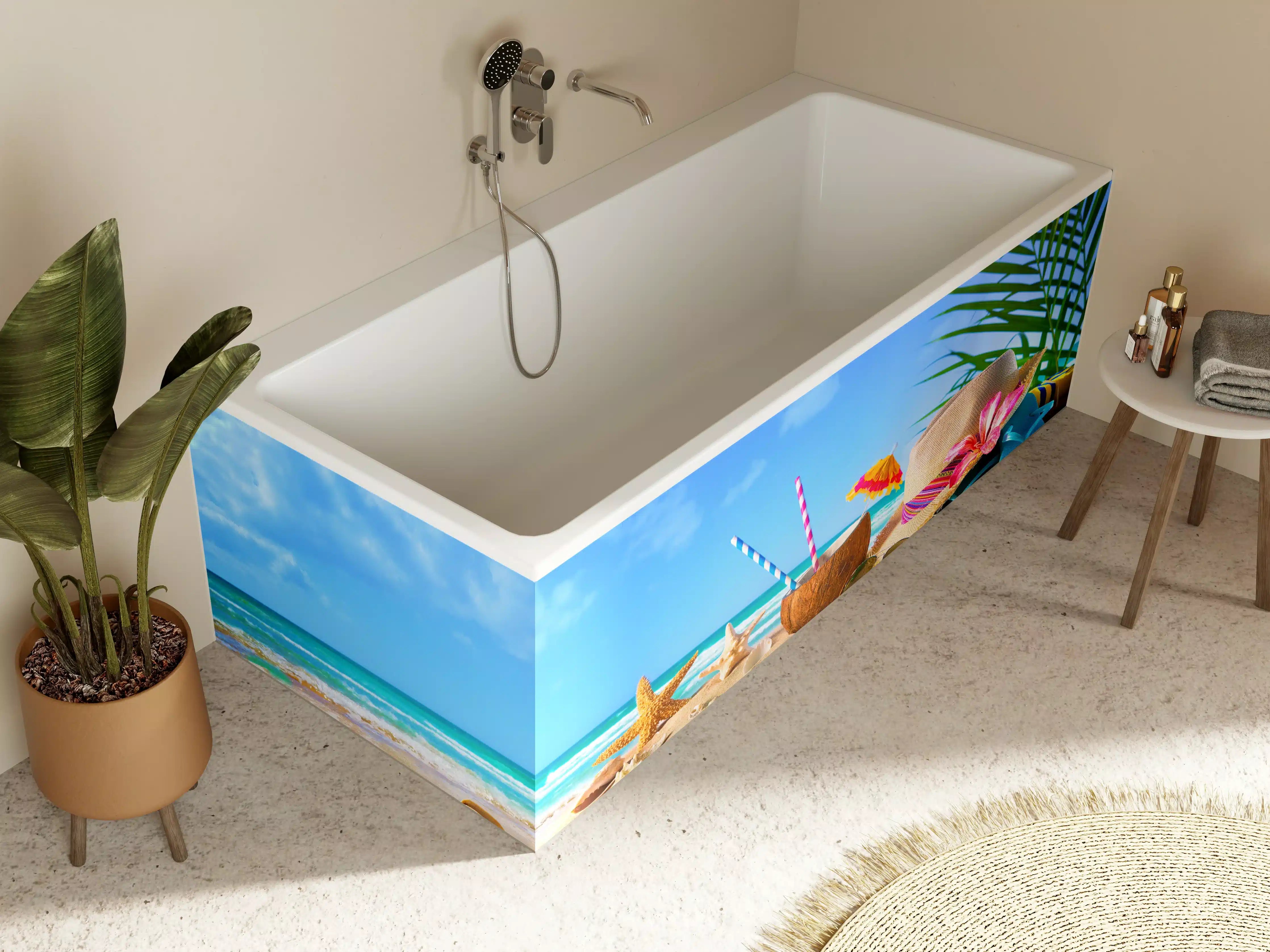 Badewannen-Rückwand - Strandaccesoires