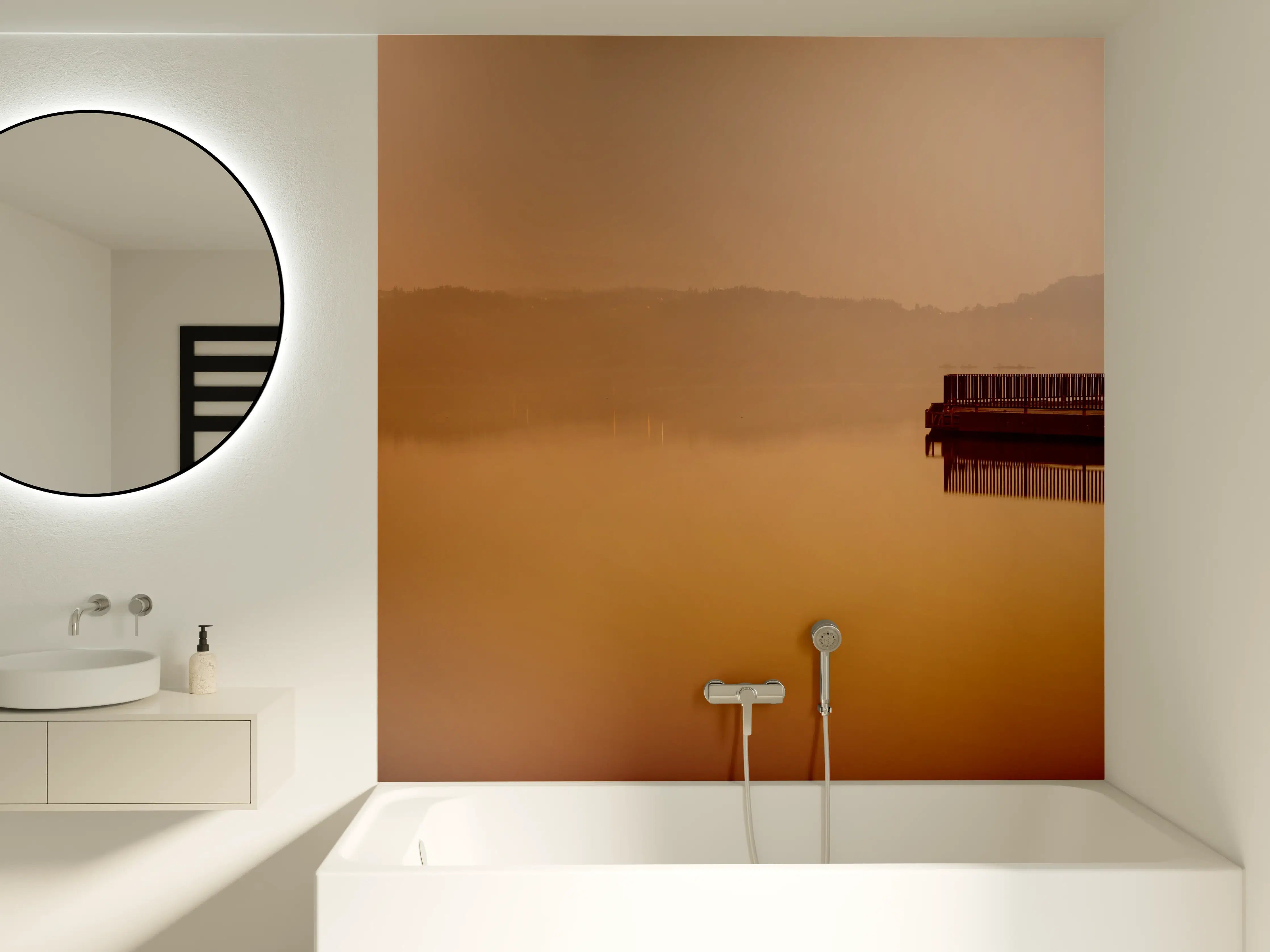 Badewannen-Rückwand - Sun Moon Lake