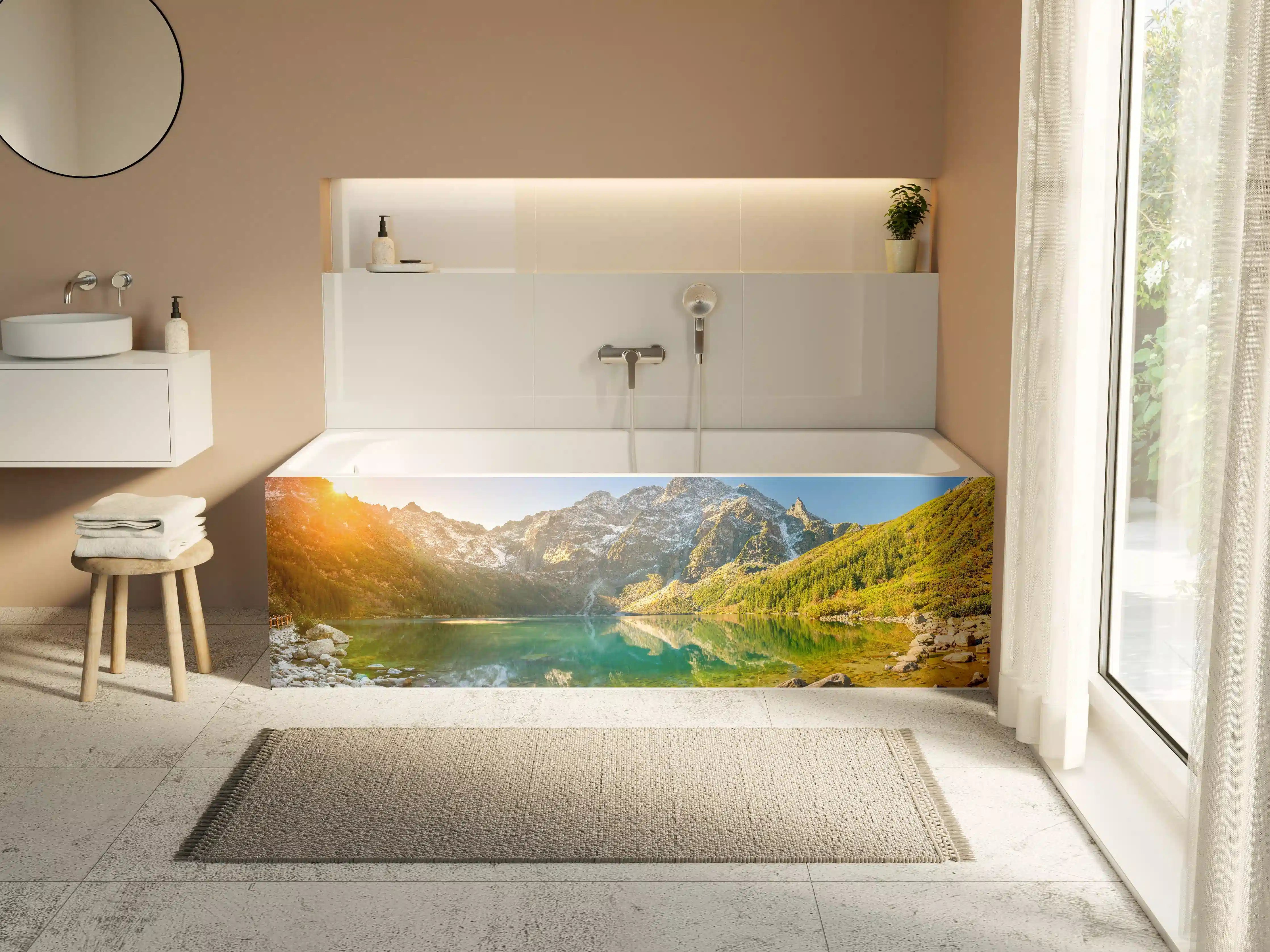 Badewannen-Rückwand - Tatra-Nationalpark