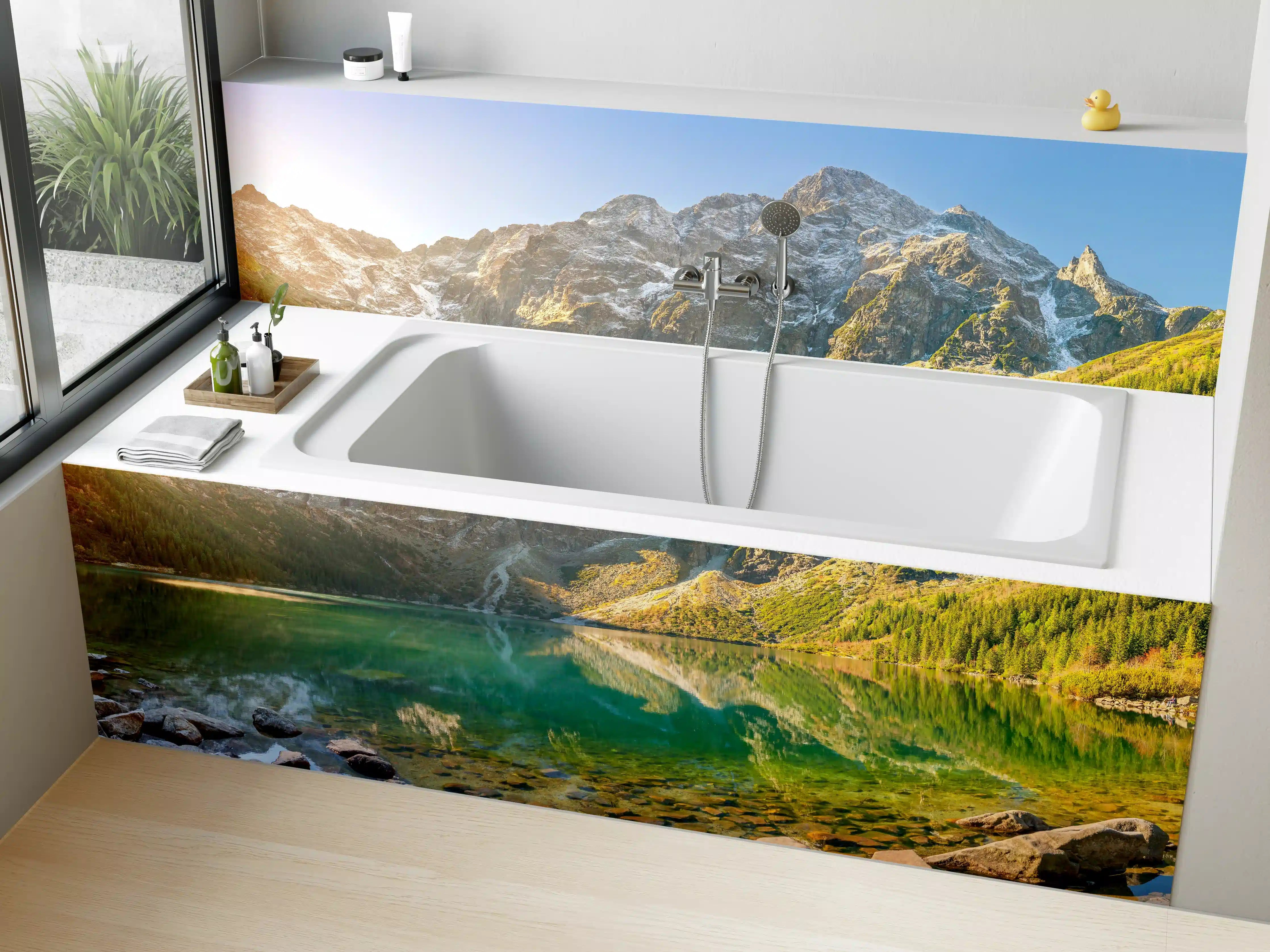 Badewannen-Rückwand - Tatra-Nationalpark