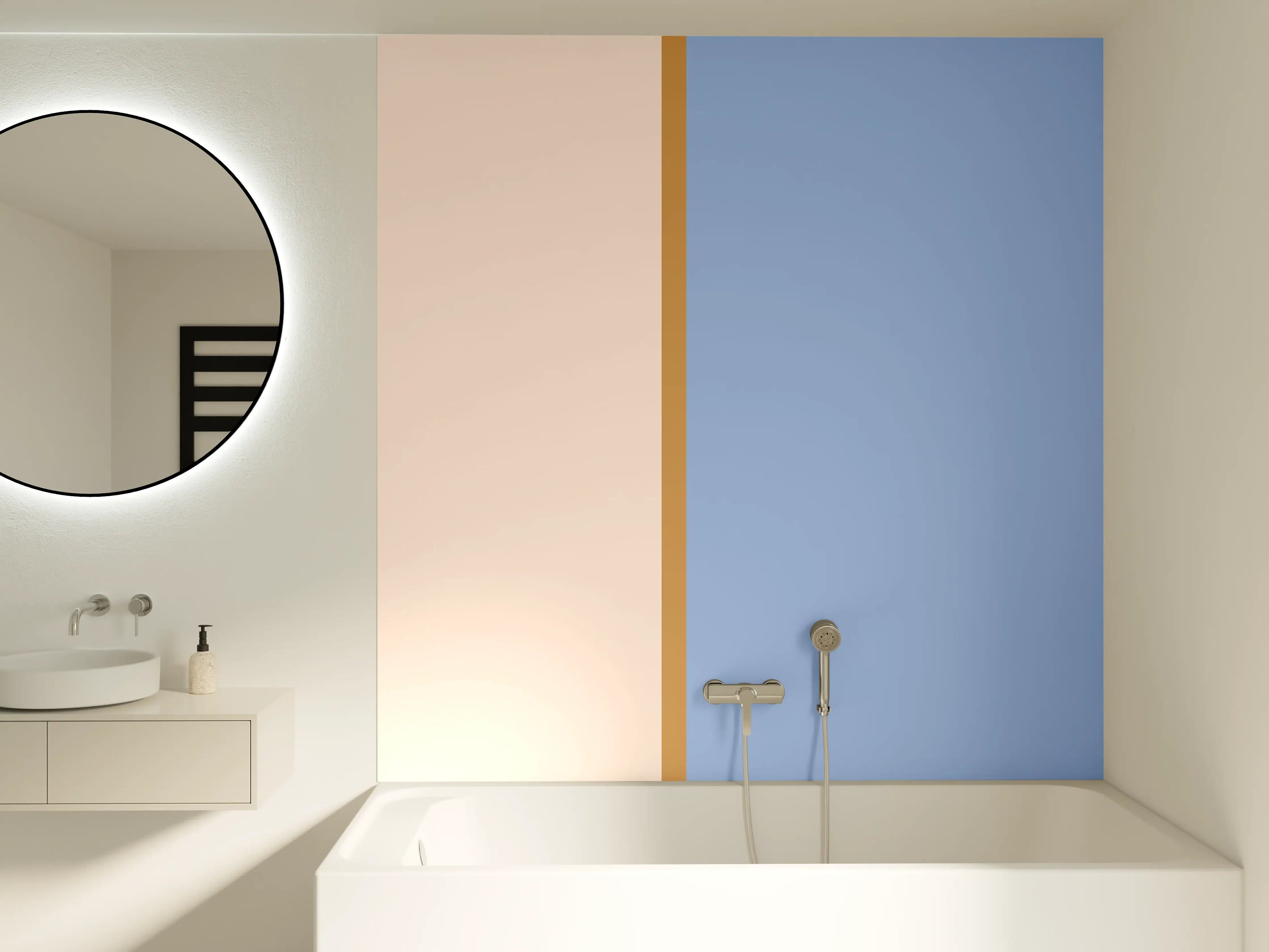 Badewannen-Rückwand - The Vintages - Easy Vertikal - Eloise