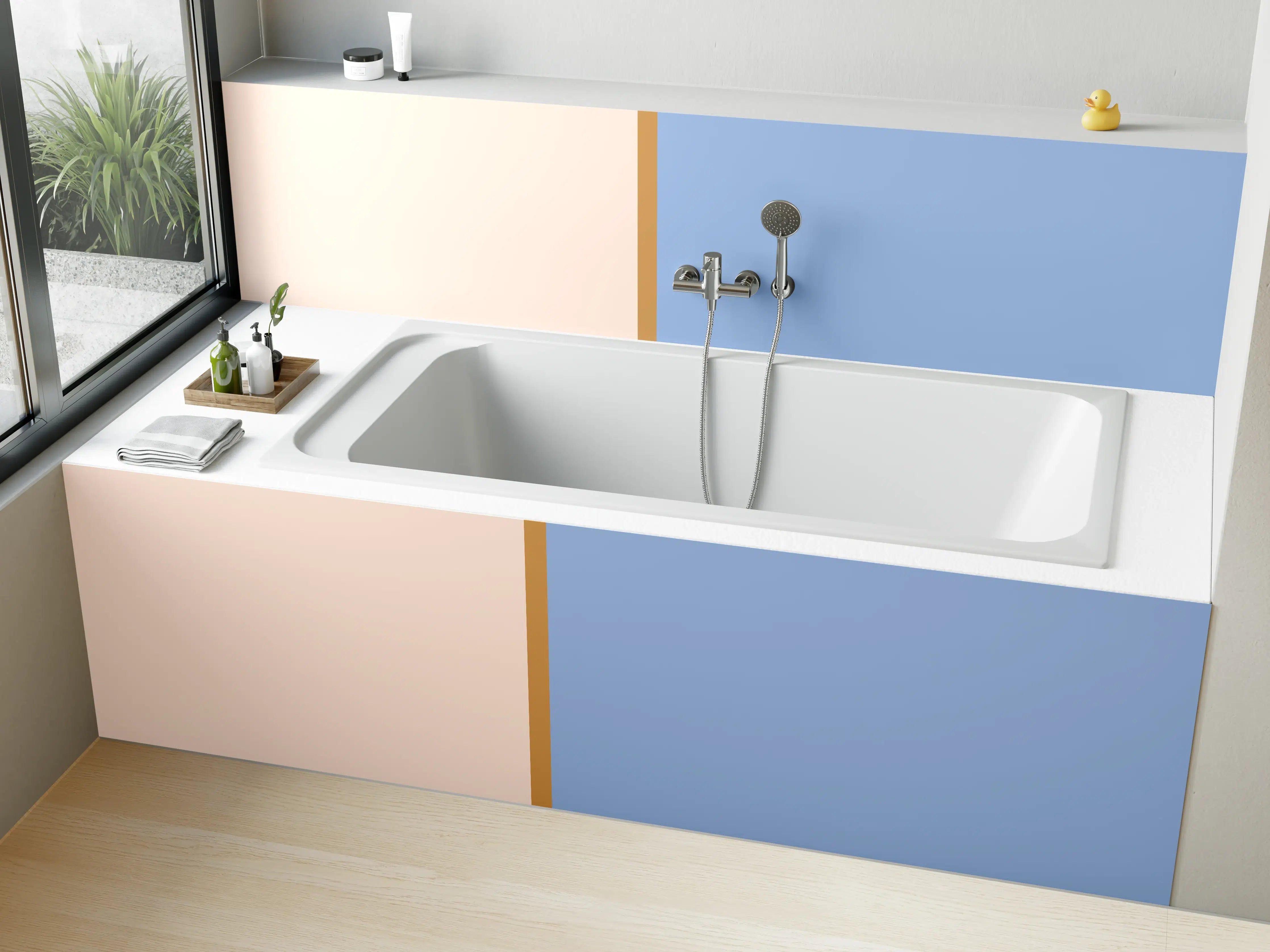 Badewannen-Rückwand - The Vintages - Easy Vertikal - Eloise