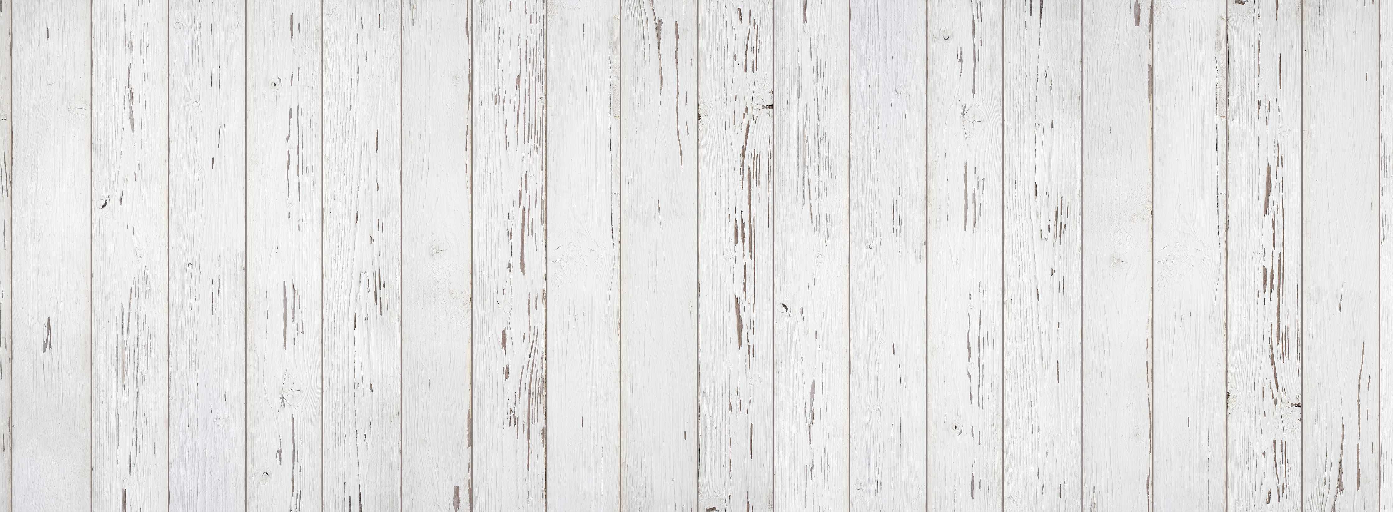 Badewannen-Rückwand-Verwitterte weiße Holzdielen