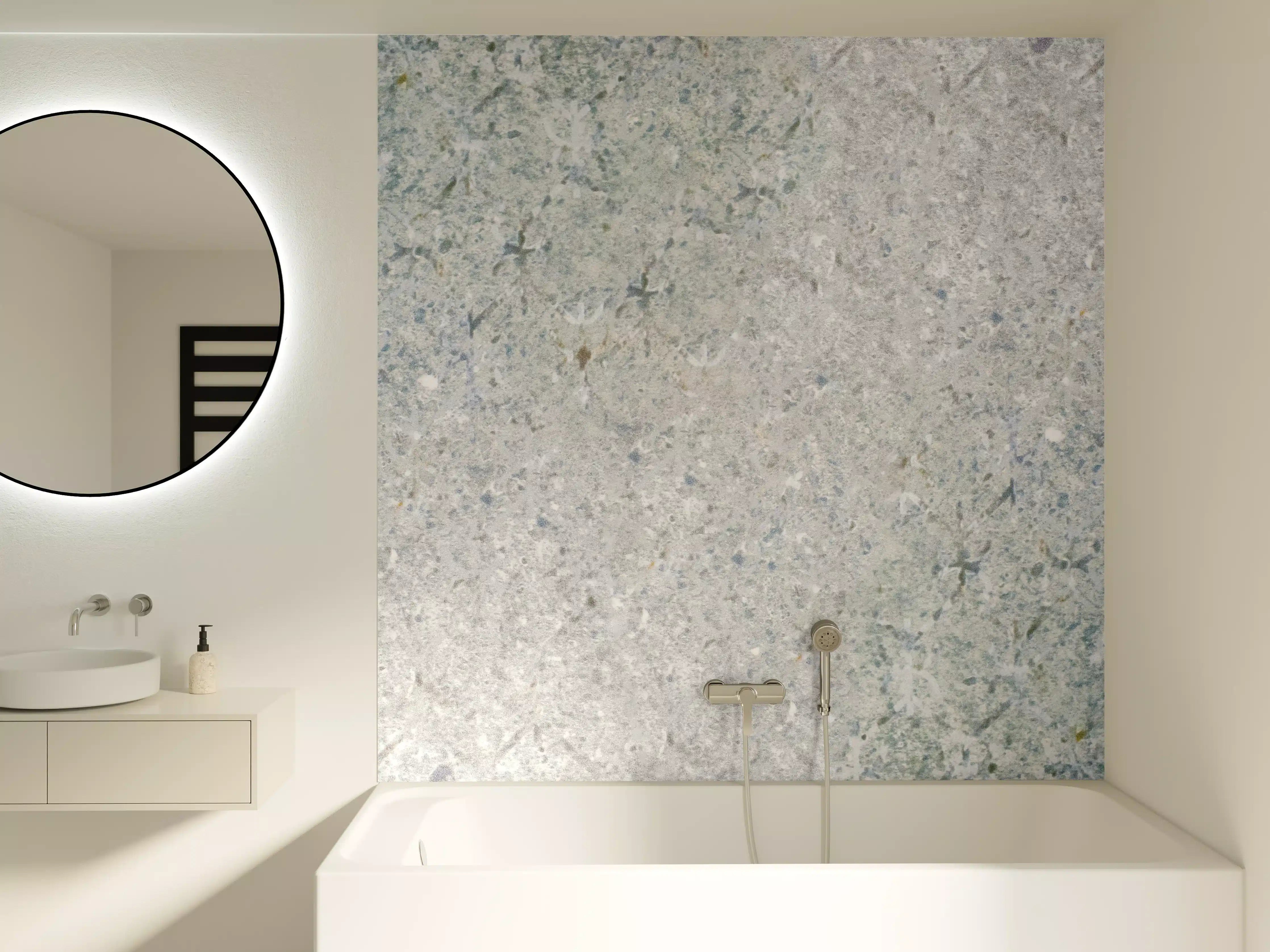 Badewannen-Rückwand - Vintage Beton