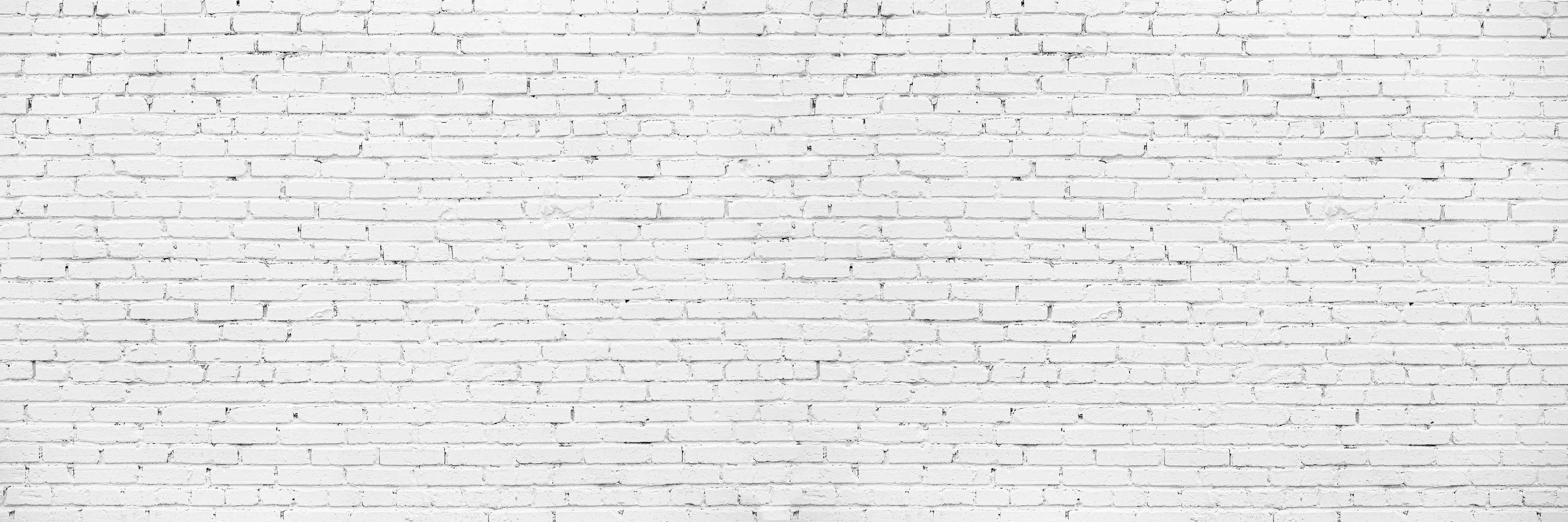 Badewannen-Rückwand-Weiße lange Backsteinfassade