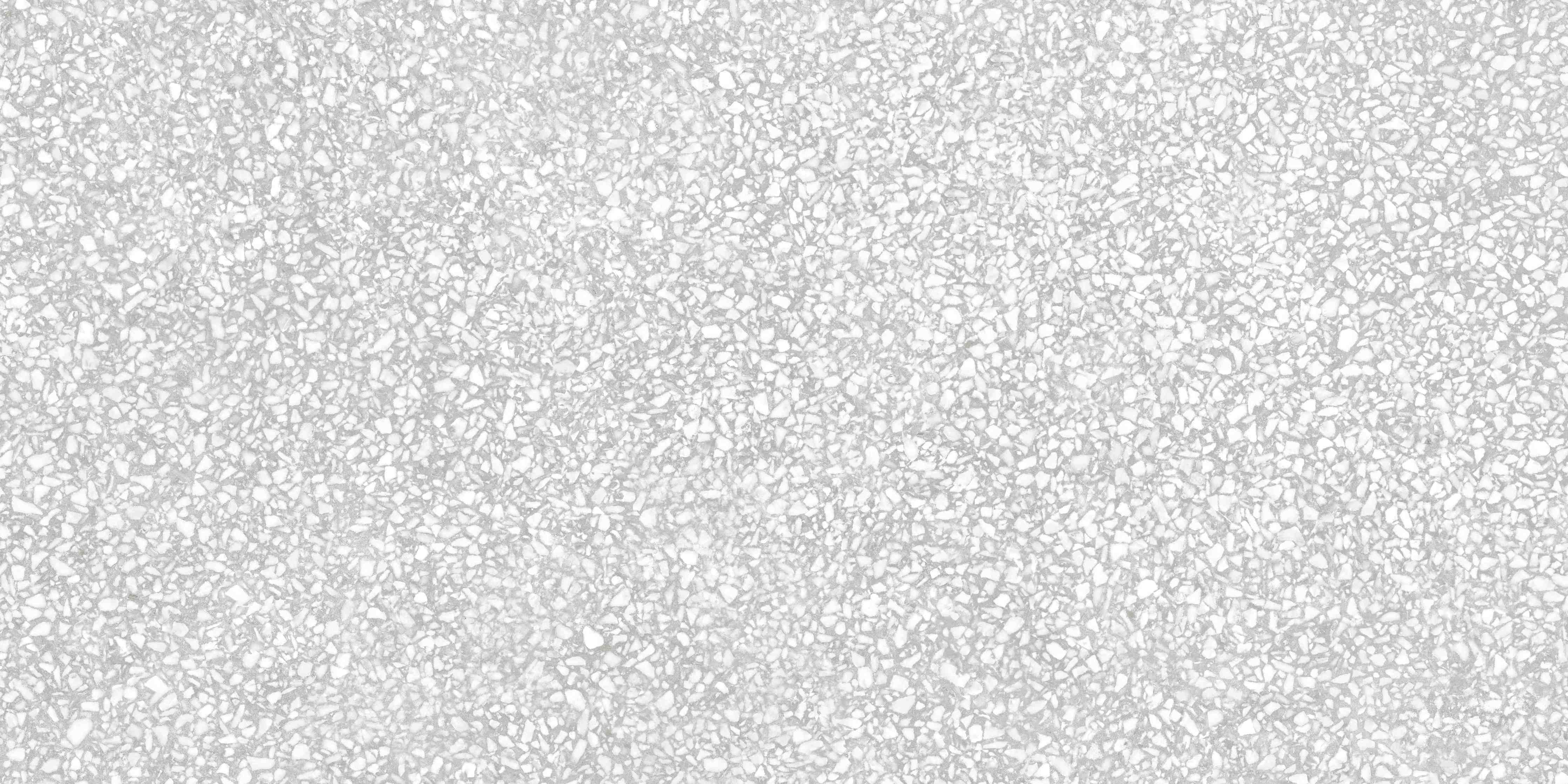 Badewannen-Rückwand-Weißer Terrazzostein