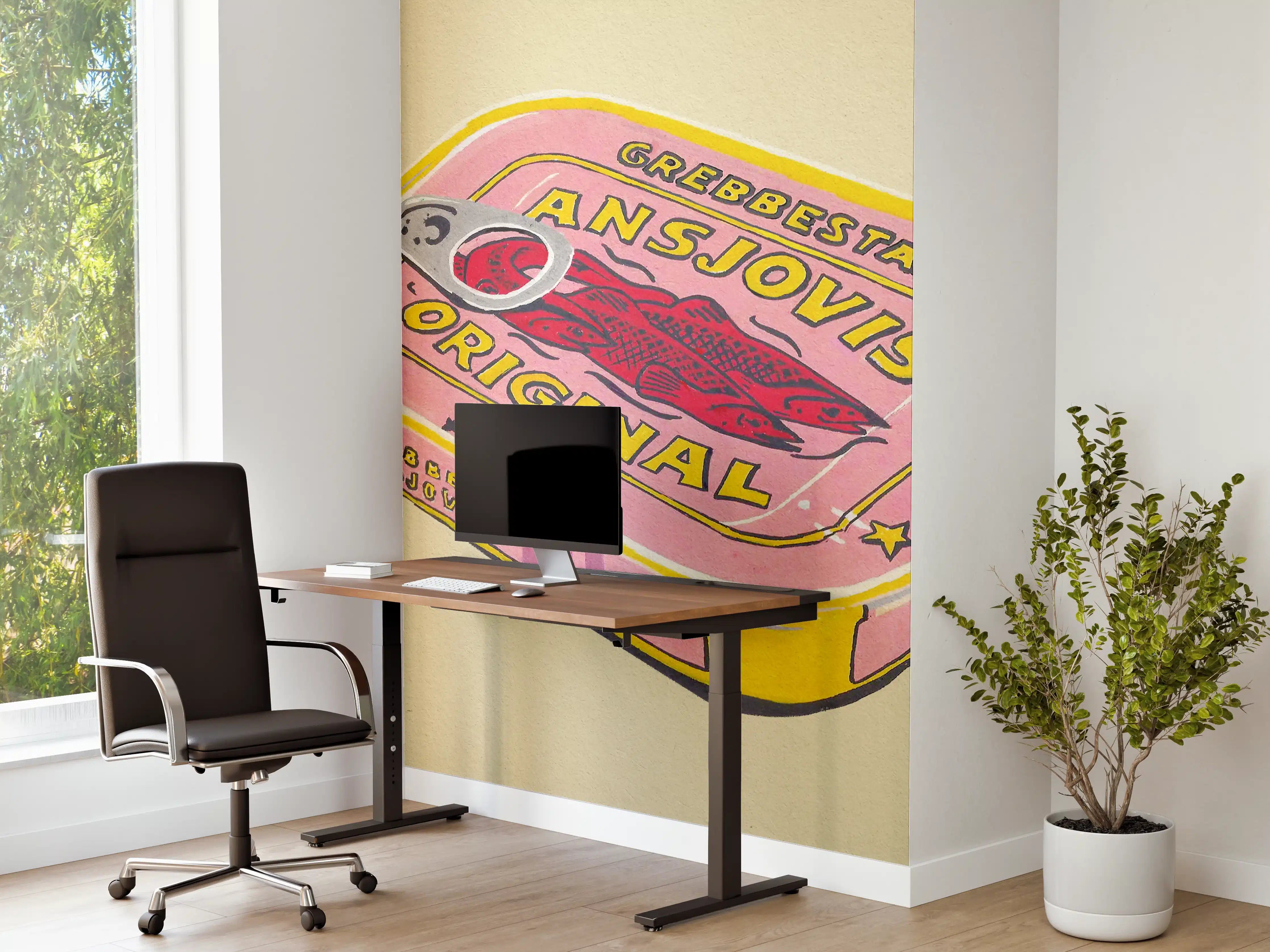 Büro Wandgestaltung - Abba Ansjovis