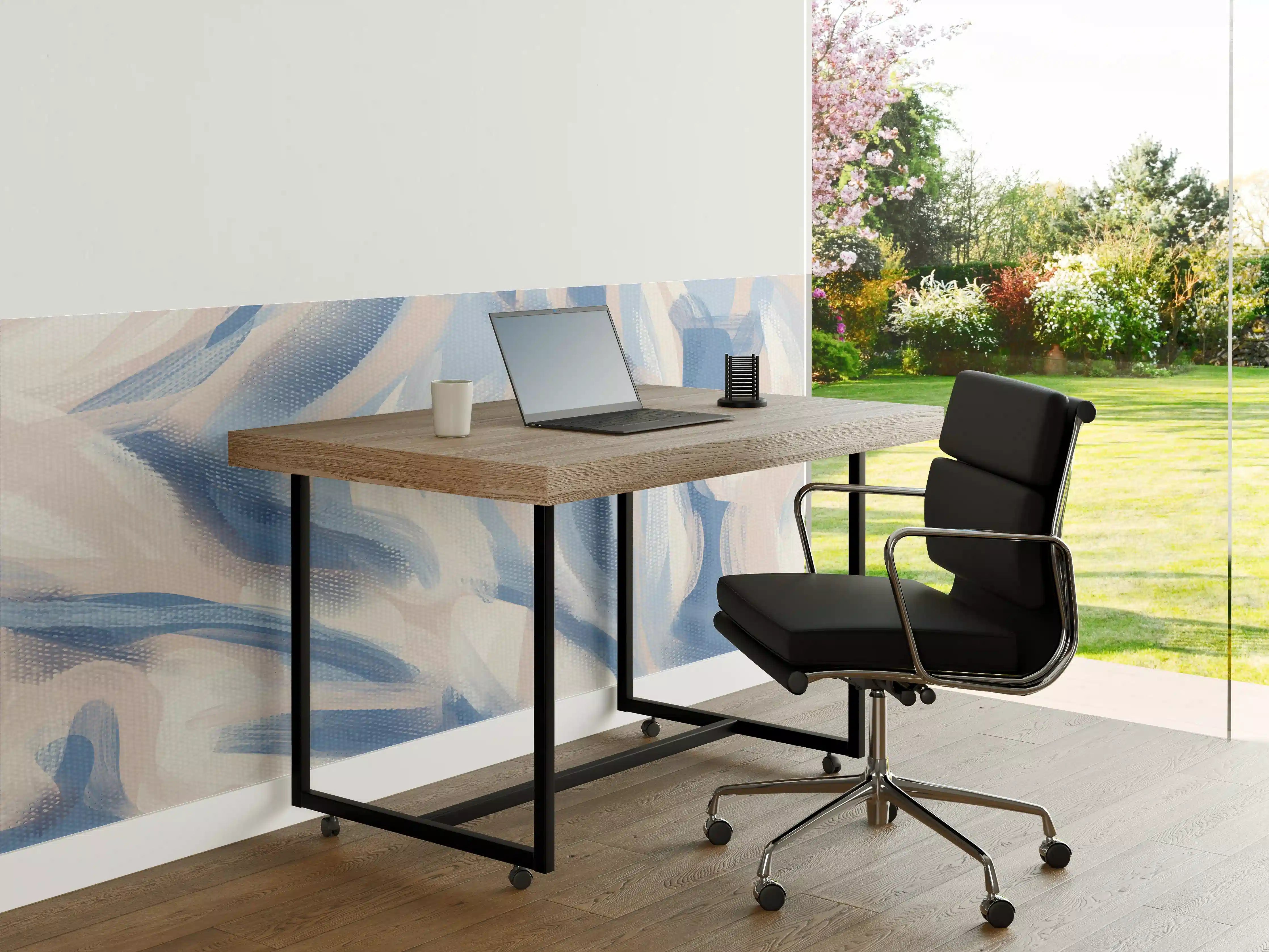Büro Wandgestaltung - Abstrakte Acryl-Kunstleinwand