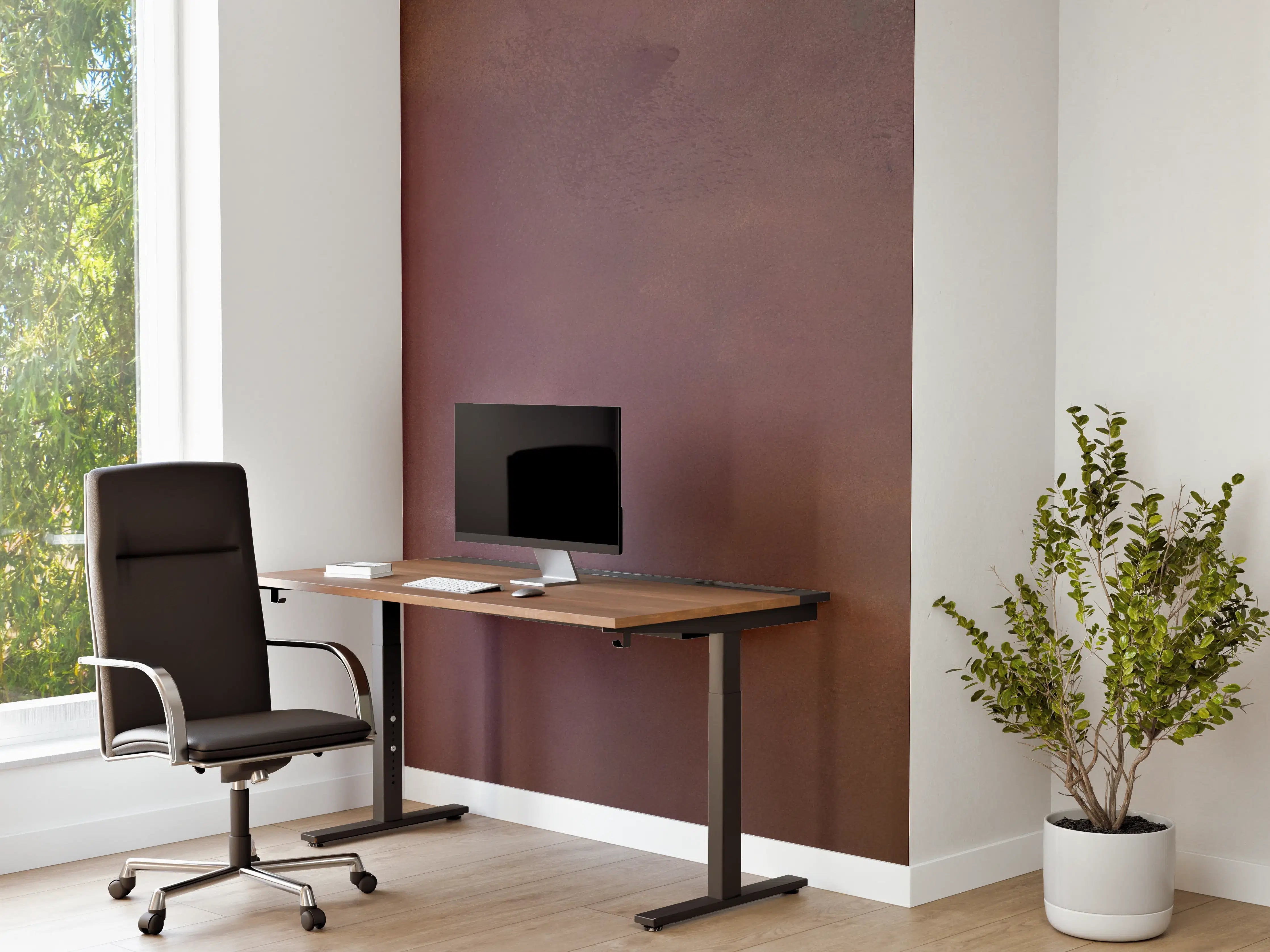 Büro Wandgestaltung - Abstrakte Farbige Textur