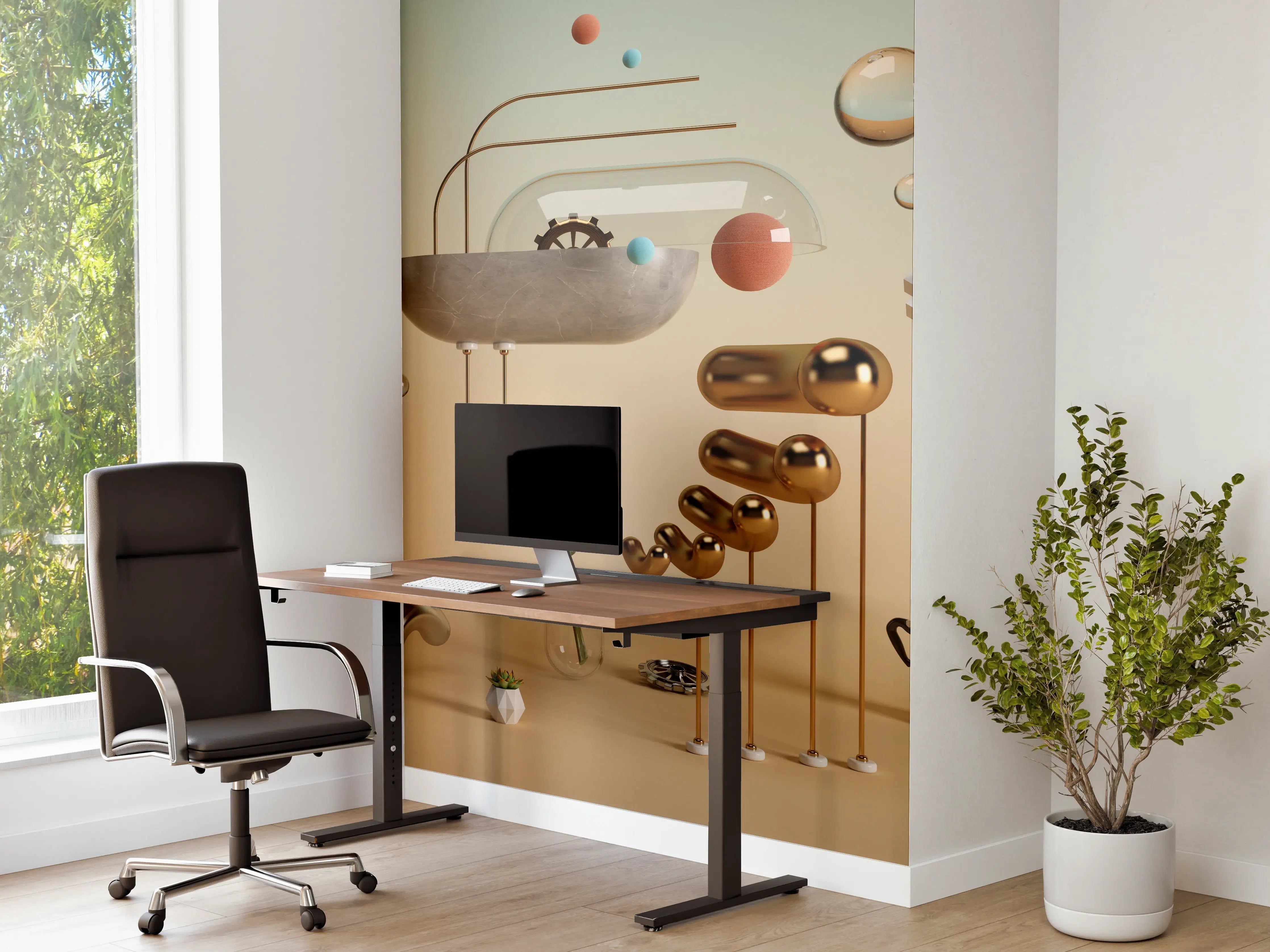 Büro Wandgestaltung - Abstraktes Design - Surrealismus