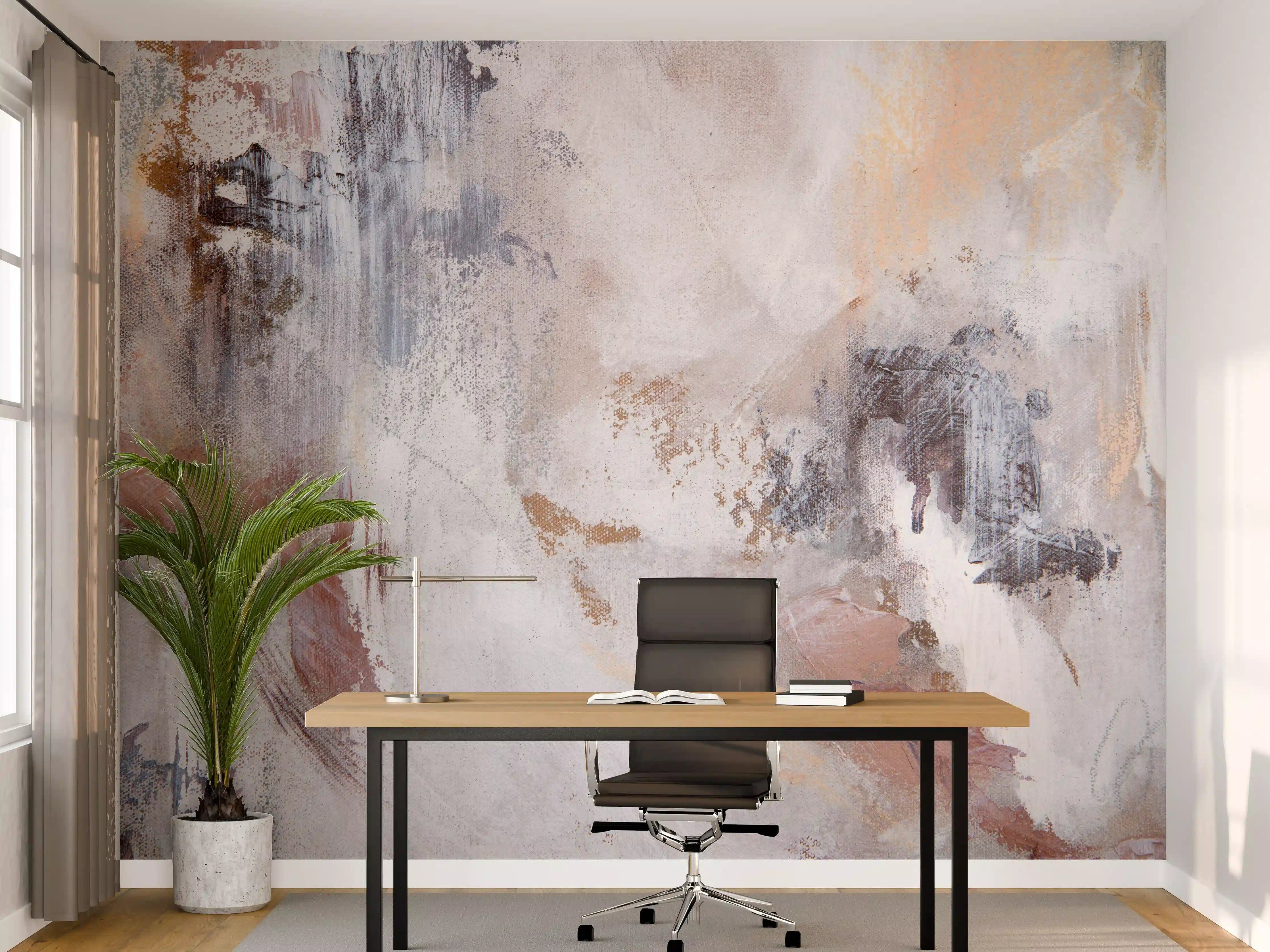 Büro Wandgestaltung - Abstraktes Kunstgemälde