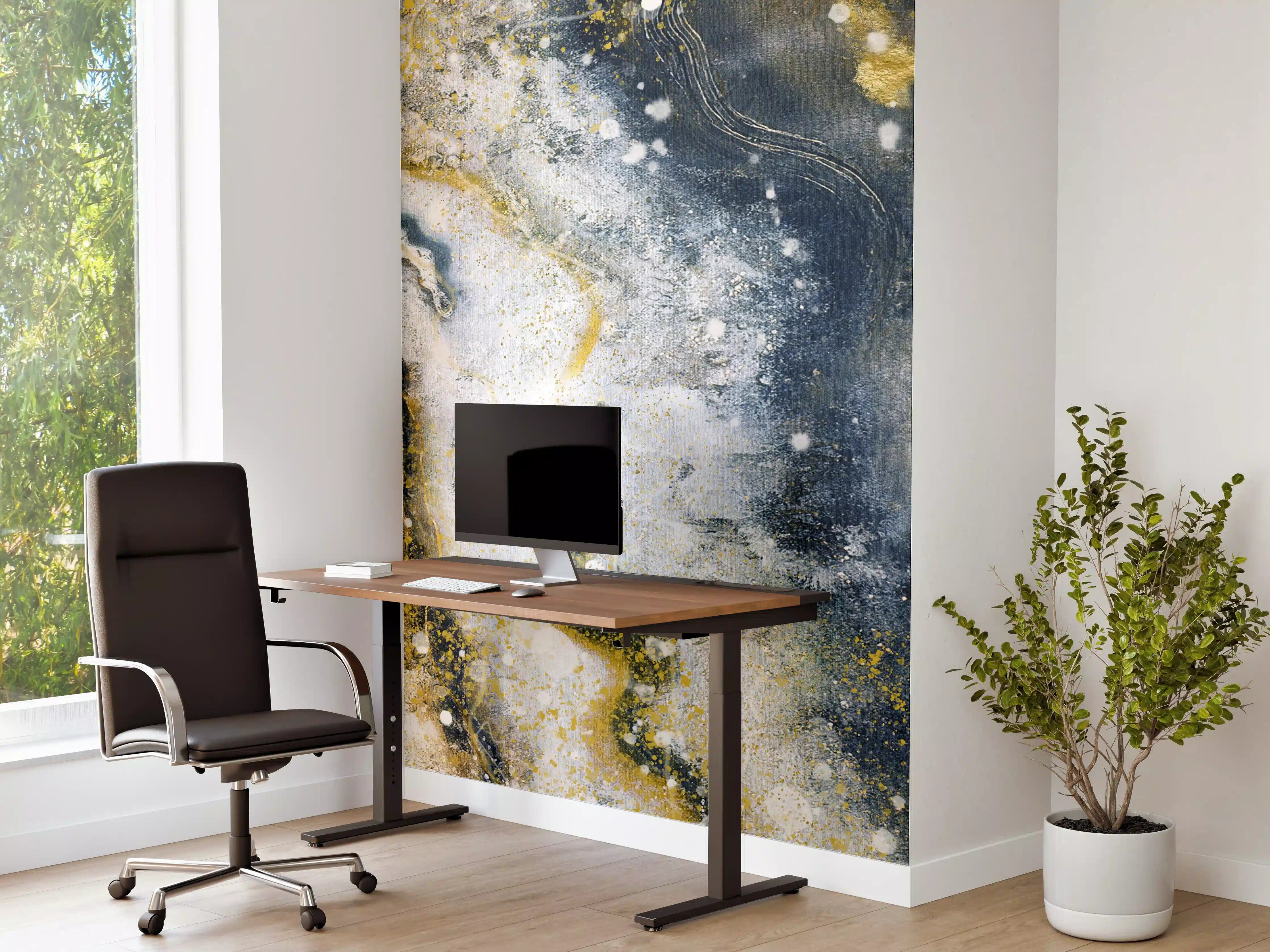 Büro Wandgestaltung - Abstraktes Kunstwert - Flüssigkunst