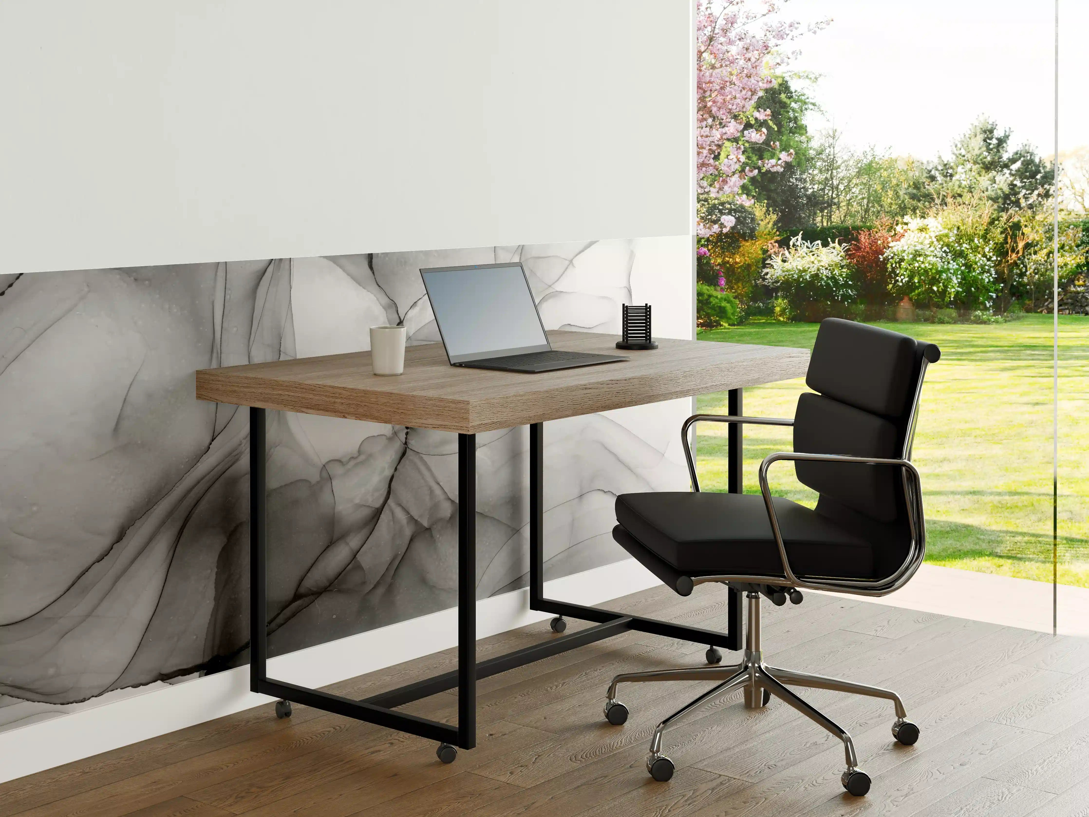 Büro Wandgestaltung - Abstraktes Marmor Tinten Design