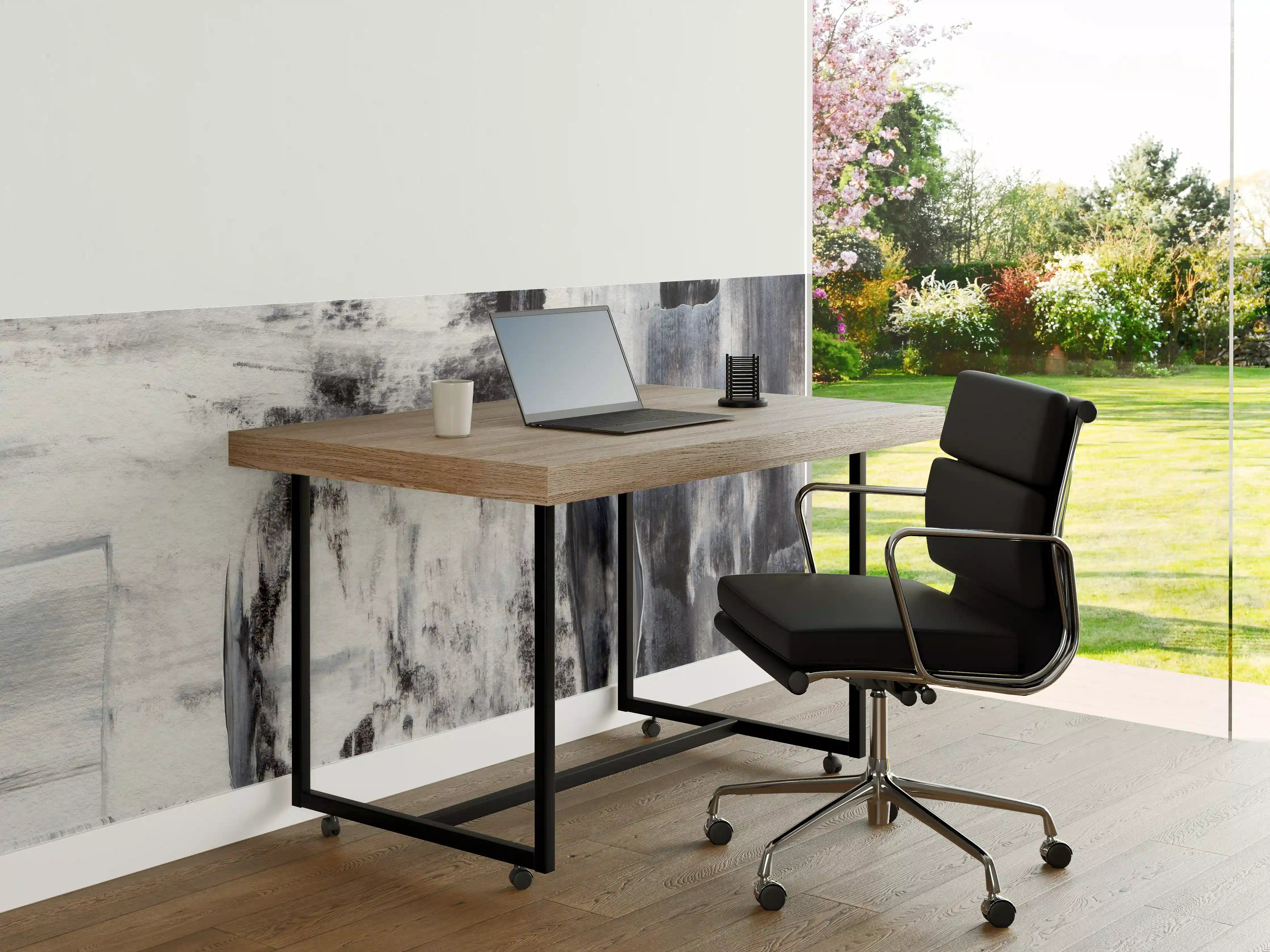 Büro Wandgestaltung - Acryl Gemälde - Schwarz-weiß