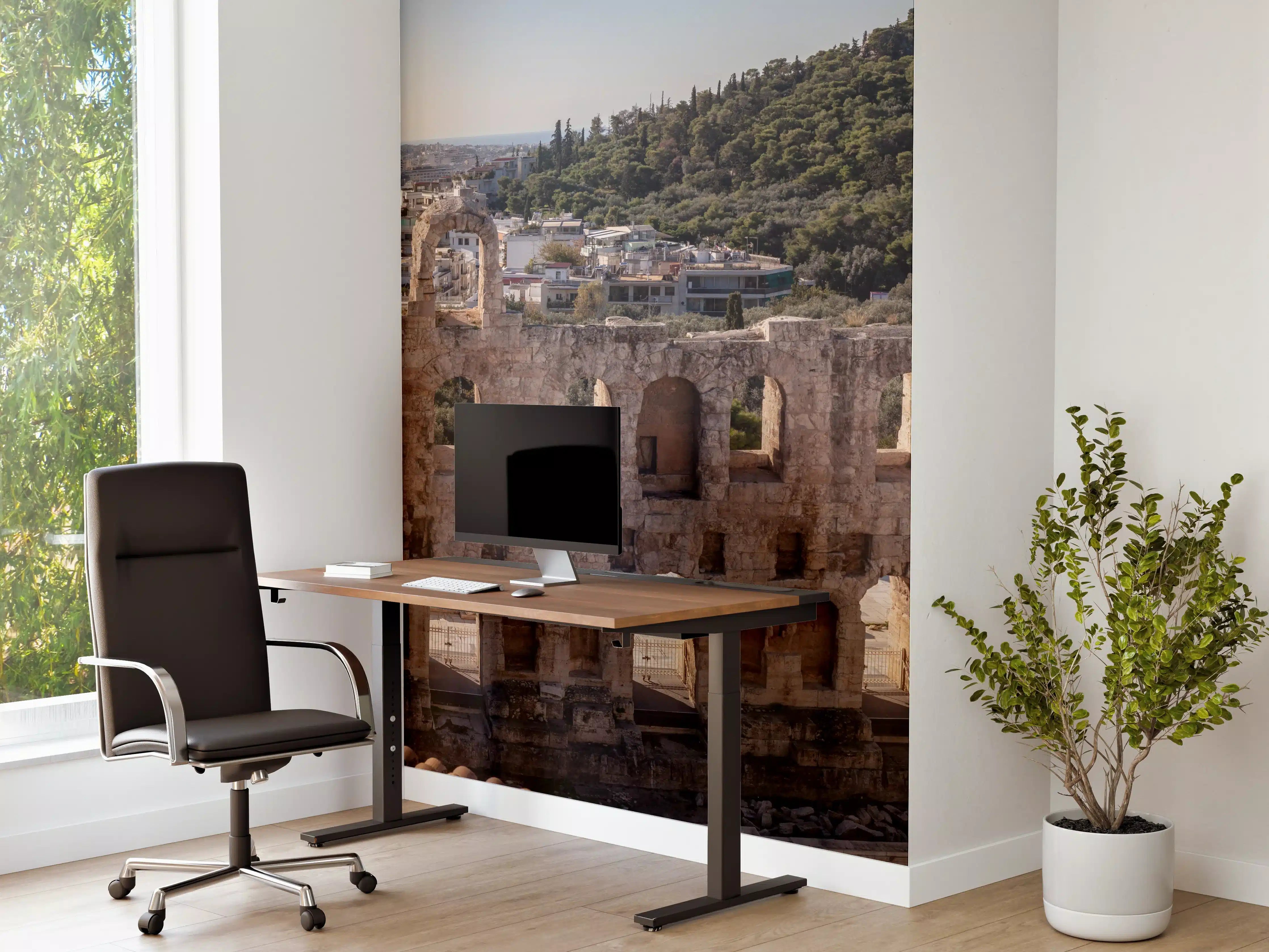 Büro Wandgestaltung - Akropolis Amphitheater Athen Panorama