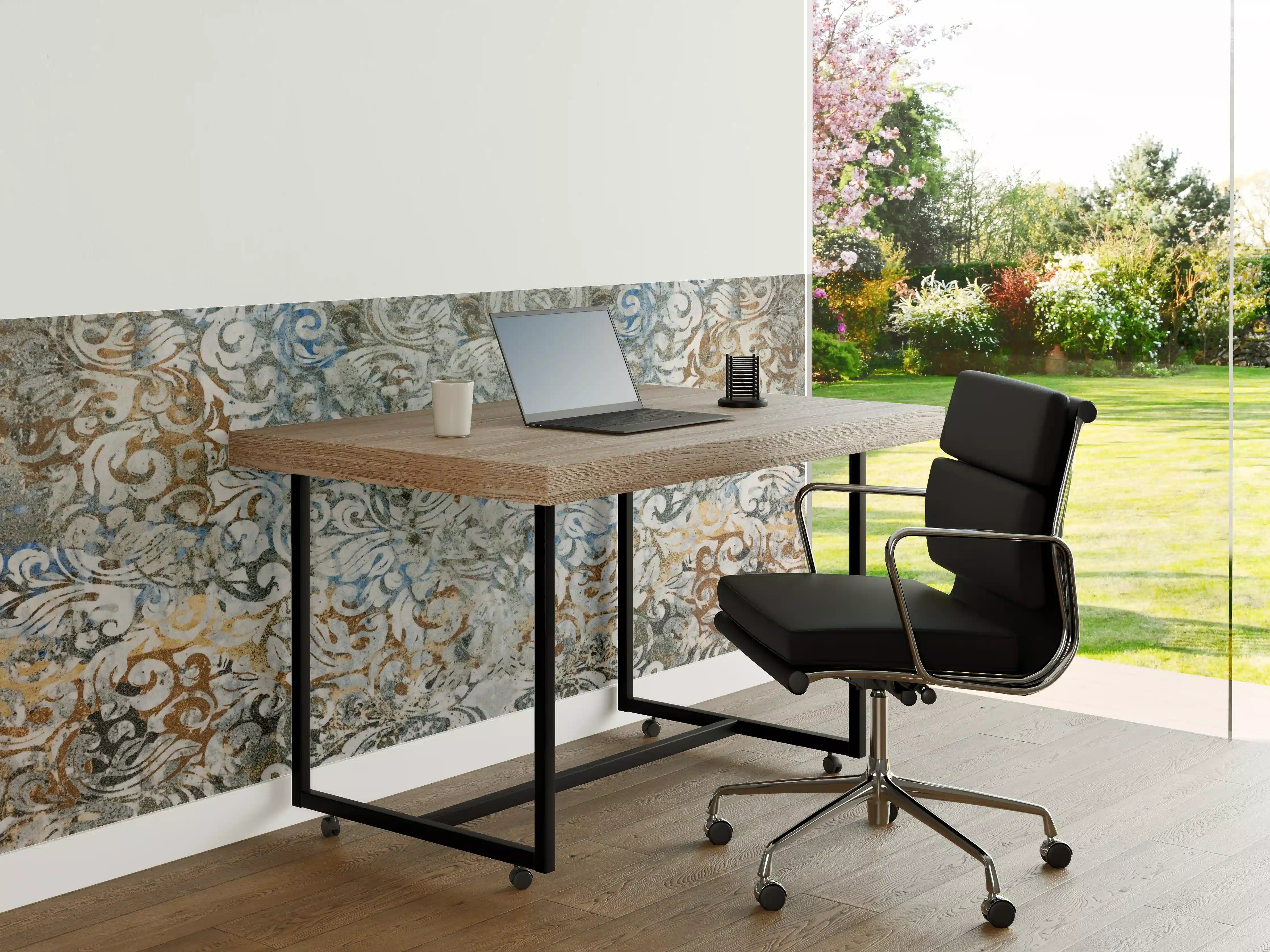 Büro Wandgestaltung - Alte Abstrakte Vintage Shabby Retro Stein Mosaik