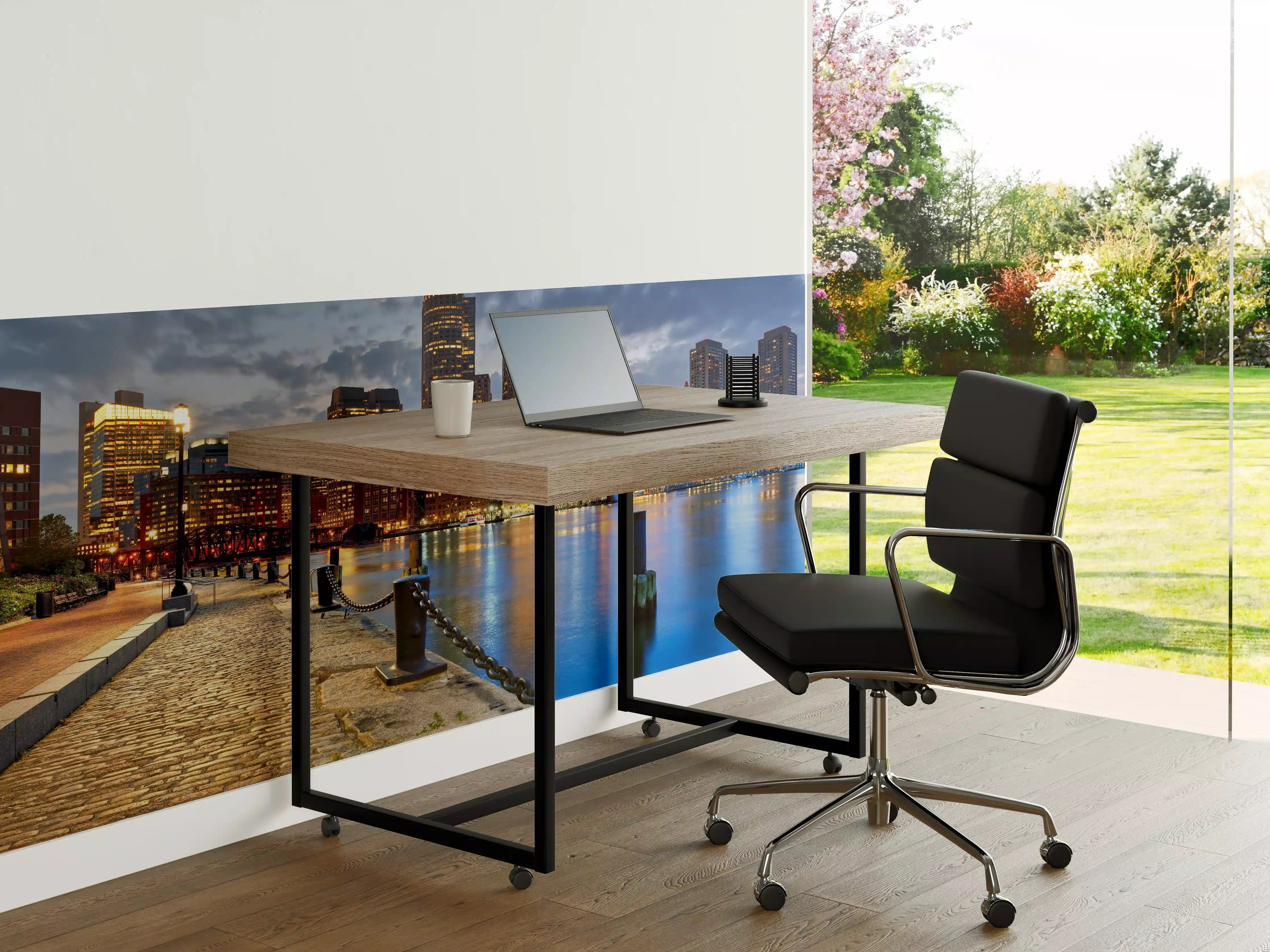 Büro Wandgestaltung - Alte kaputte Betonmauer