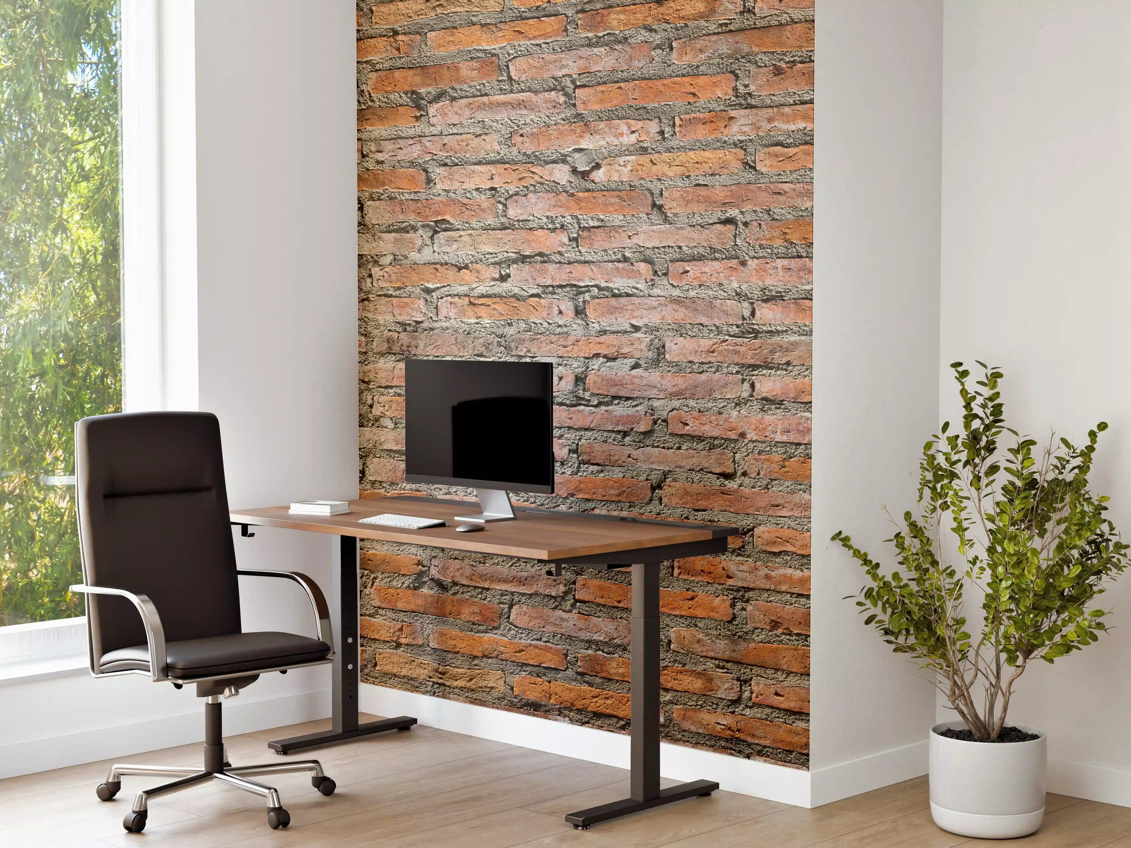 Büro Wandgestaltung - Alter Backstein - Textur