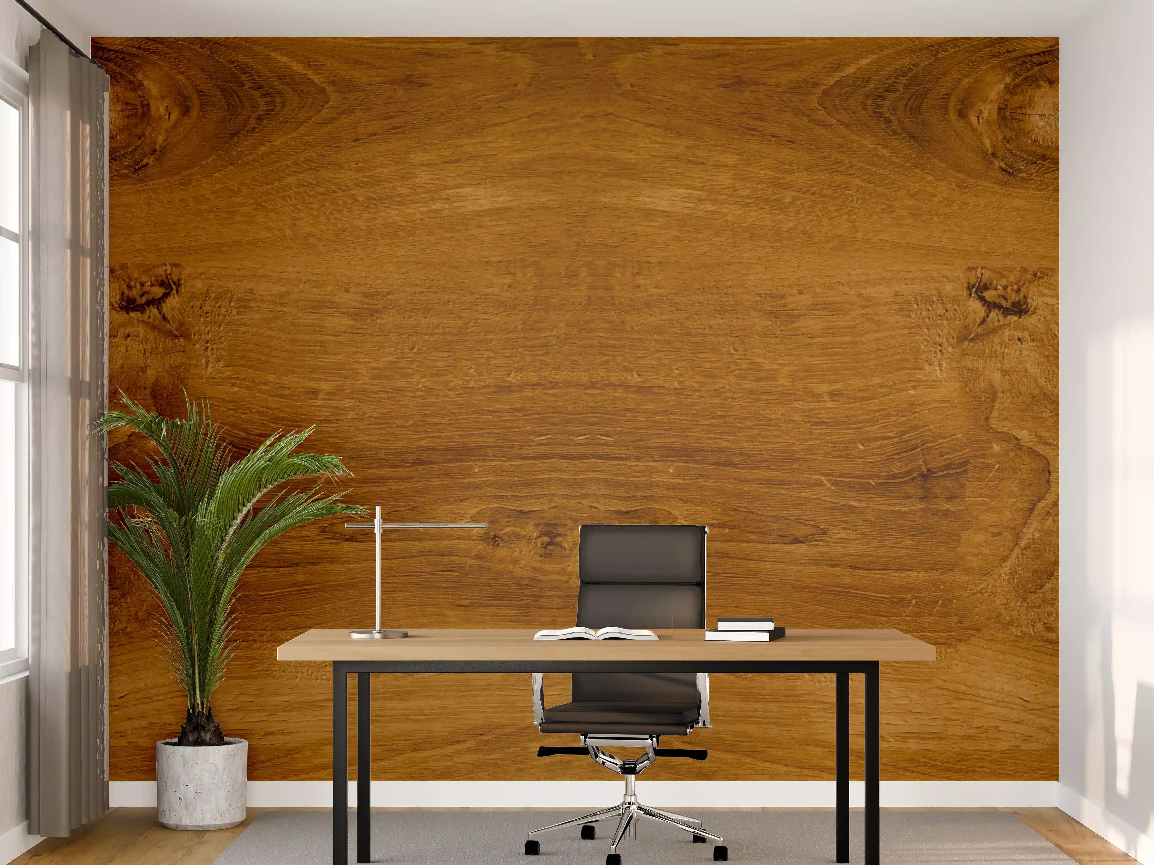 Büro Wandgestaltung - Altes rustikales Holz Textur