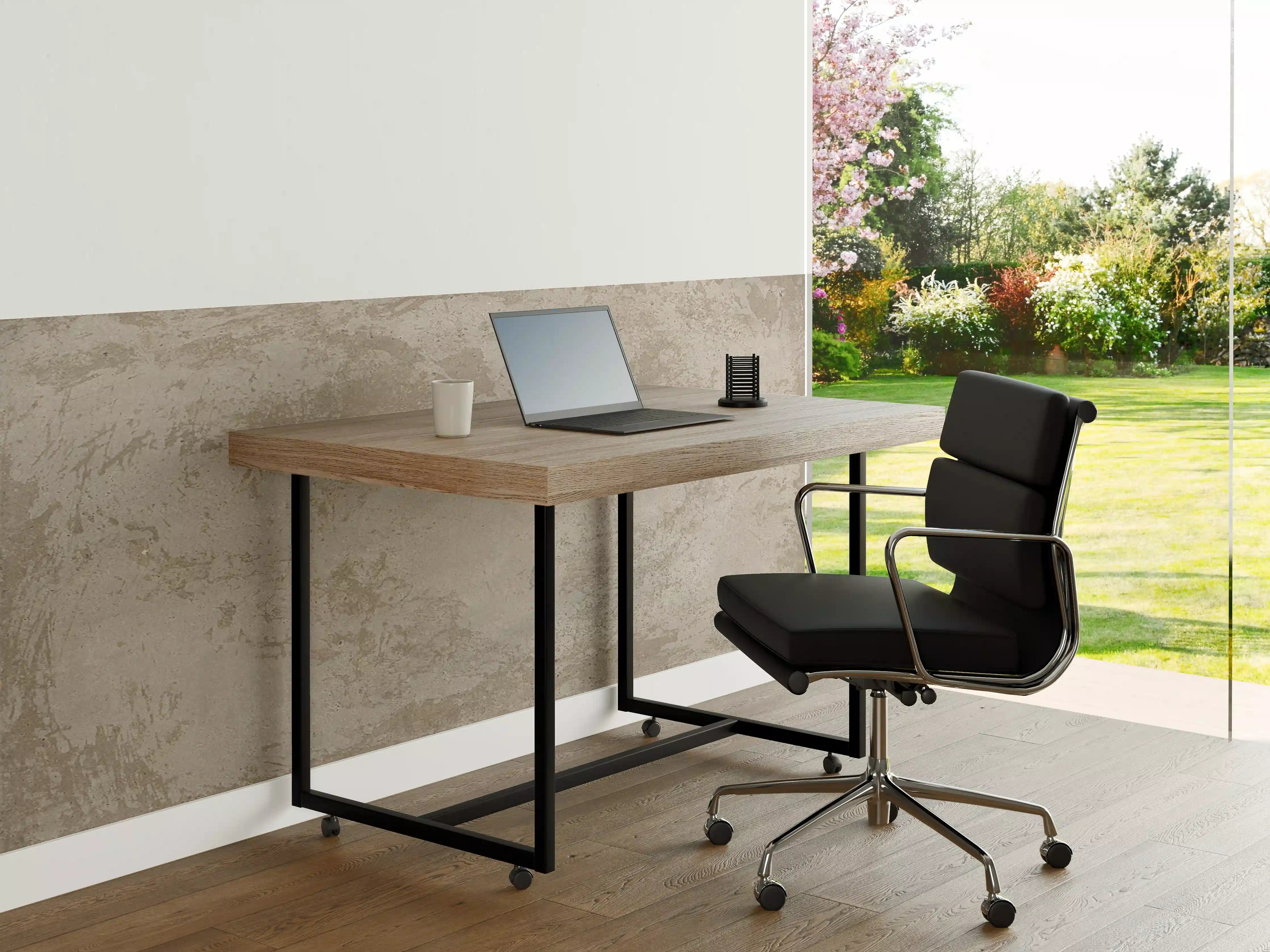 Büro Wandgestaltung - Antik beige Betonwand