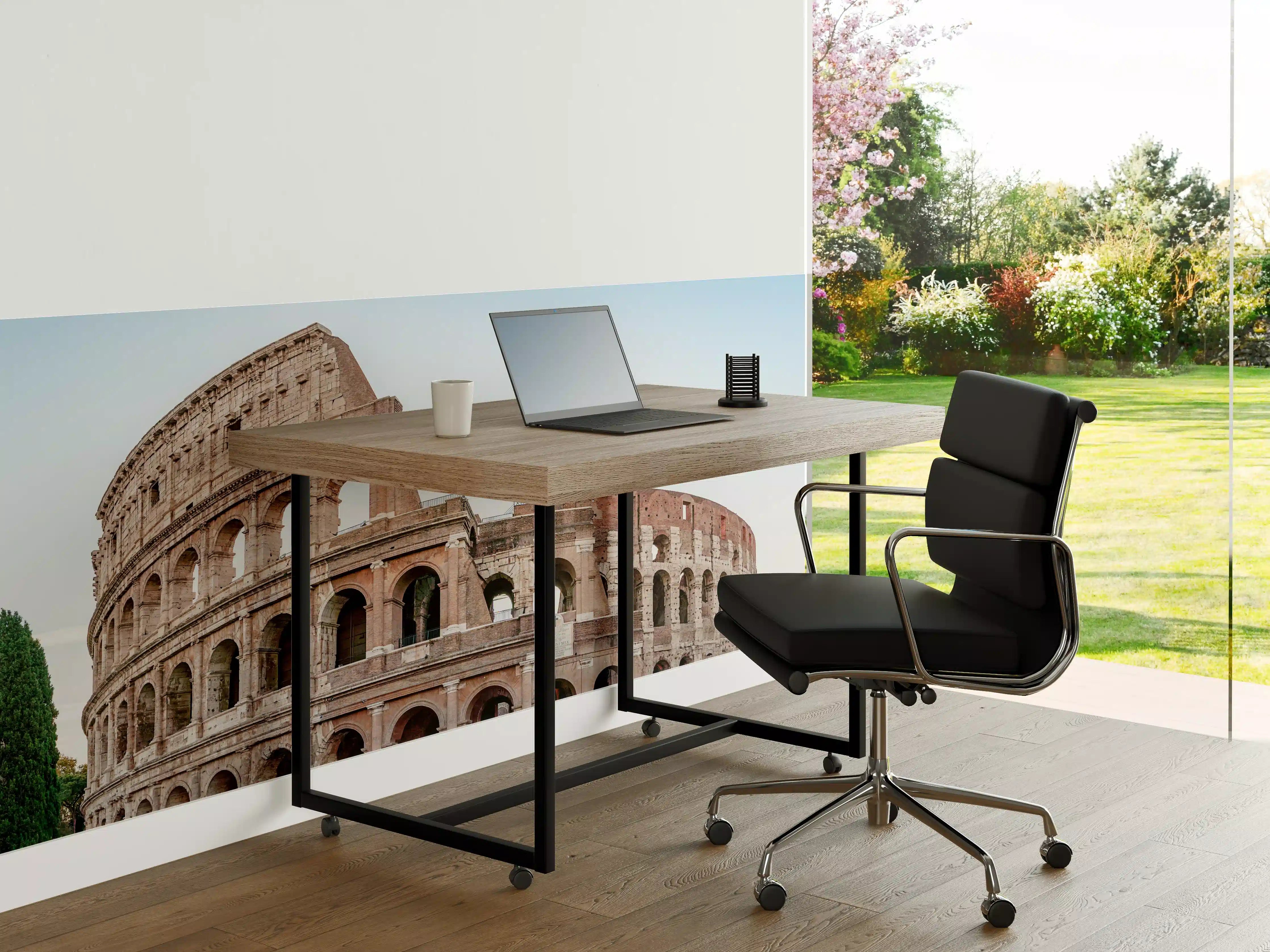 Büro Wandgestaltung - Antikes Kolosseum in Rom bei Sonnenlicht