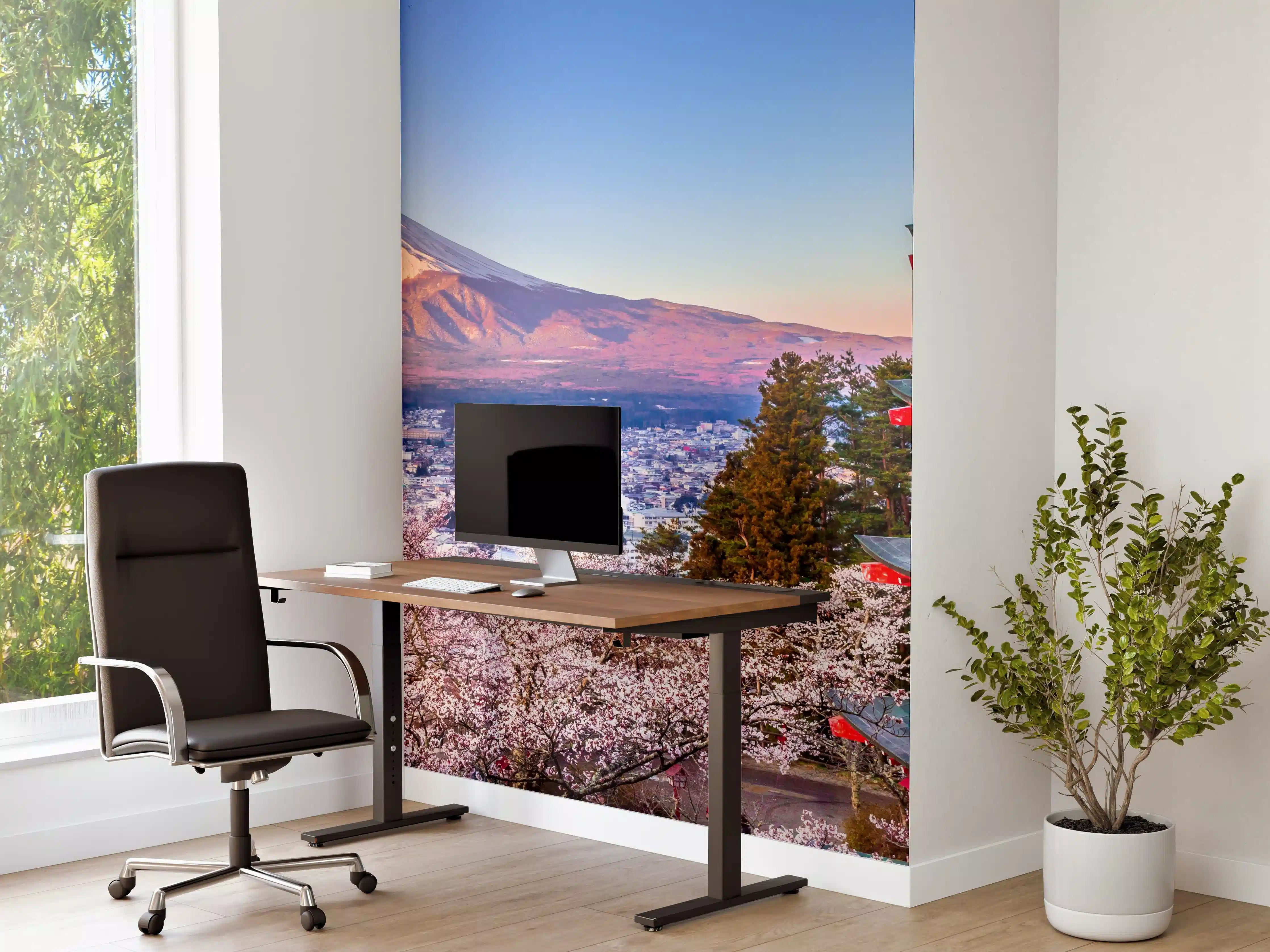 Büro Wandgestaltung - Anziehender Anblick auf Berg Fuji