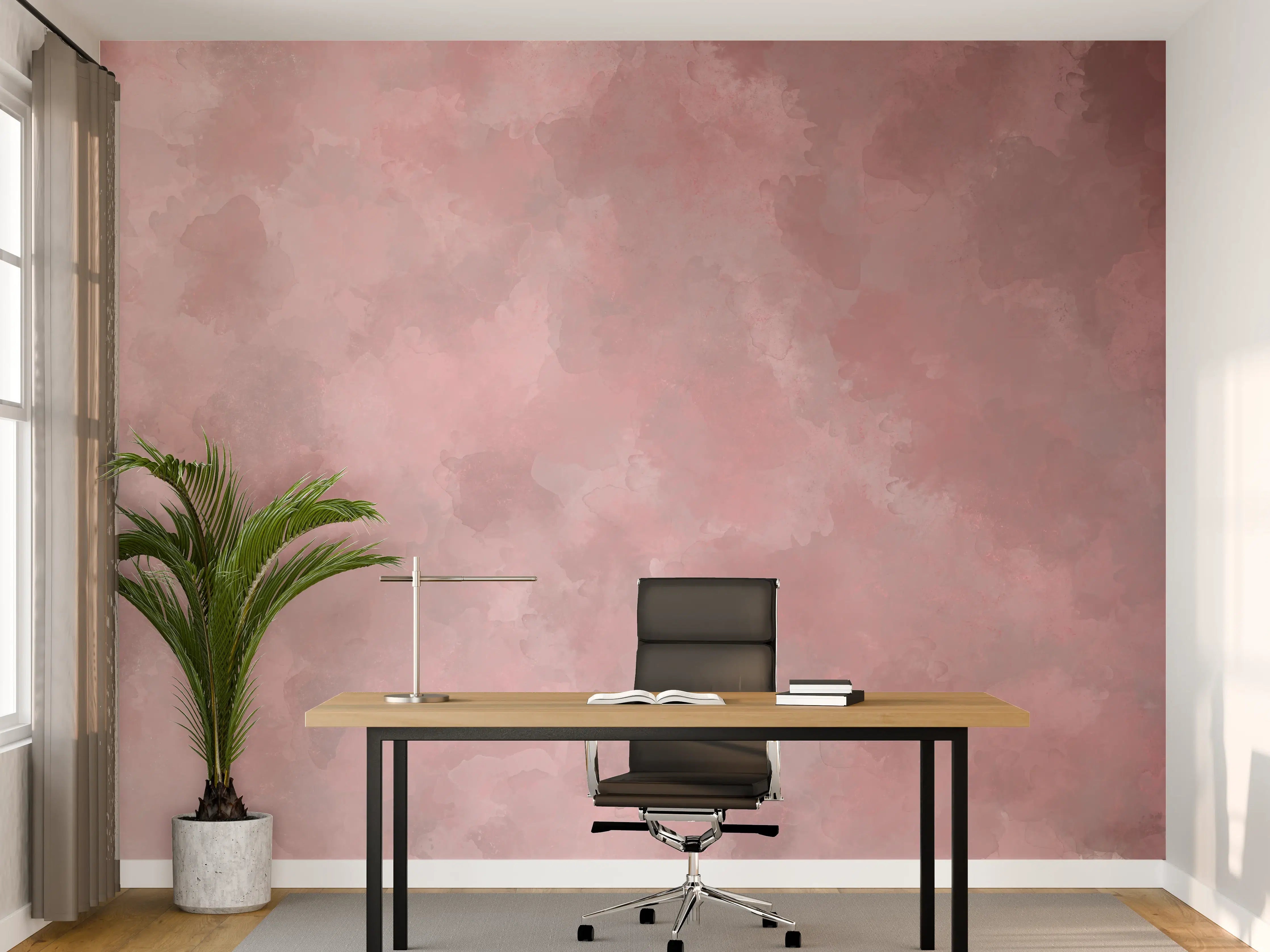 Büro Wandgestaltung - Aquarelle Textur - Kunstmalerei