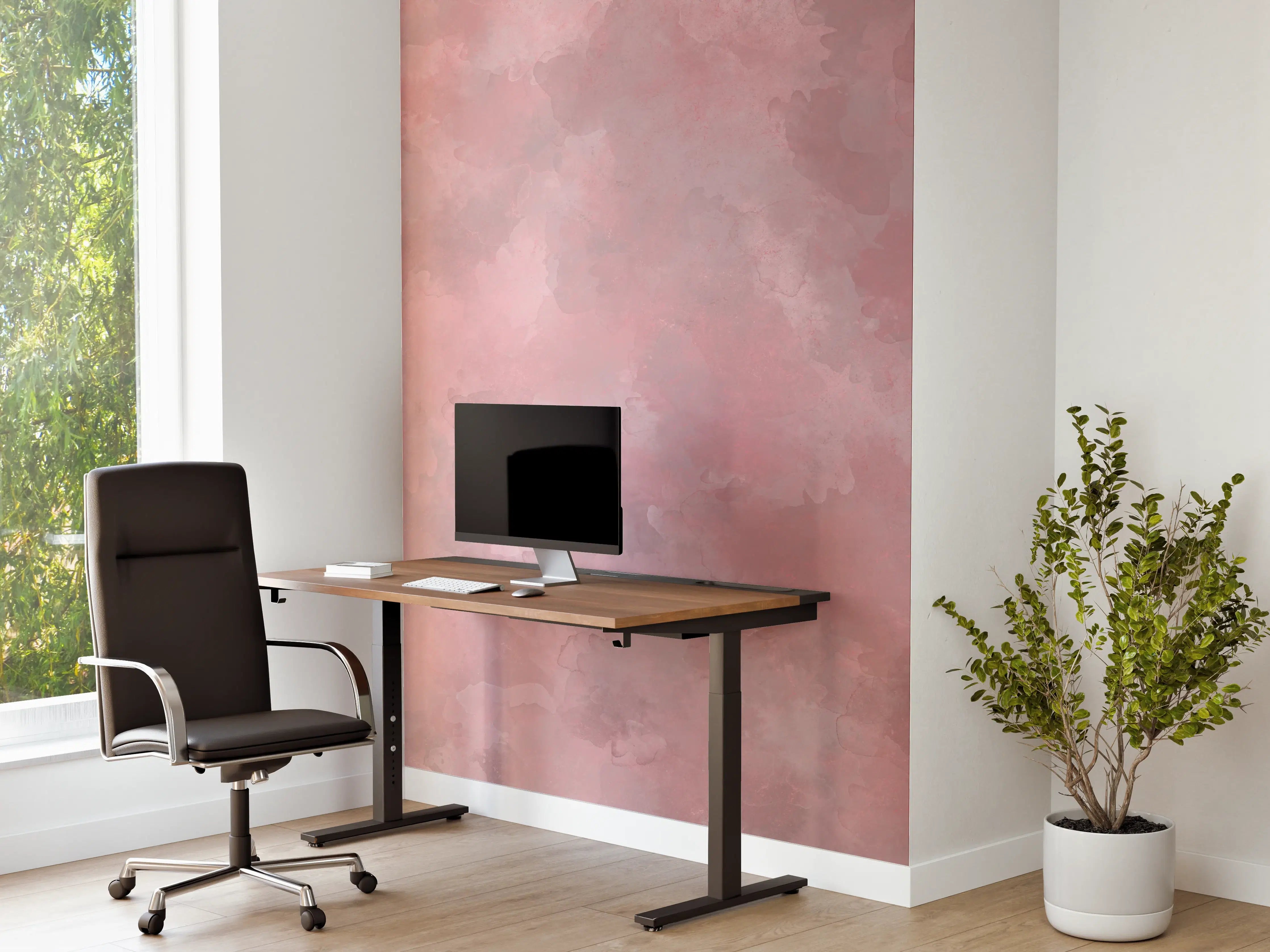 Büro Wandgestaltung - Aquarelle Textur - Kunstmalerei