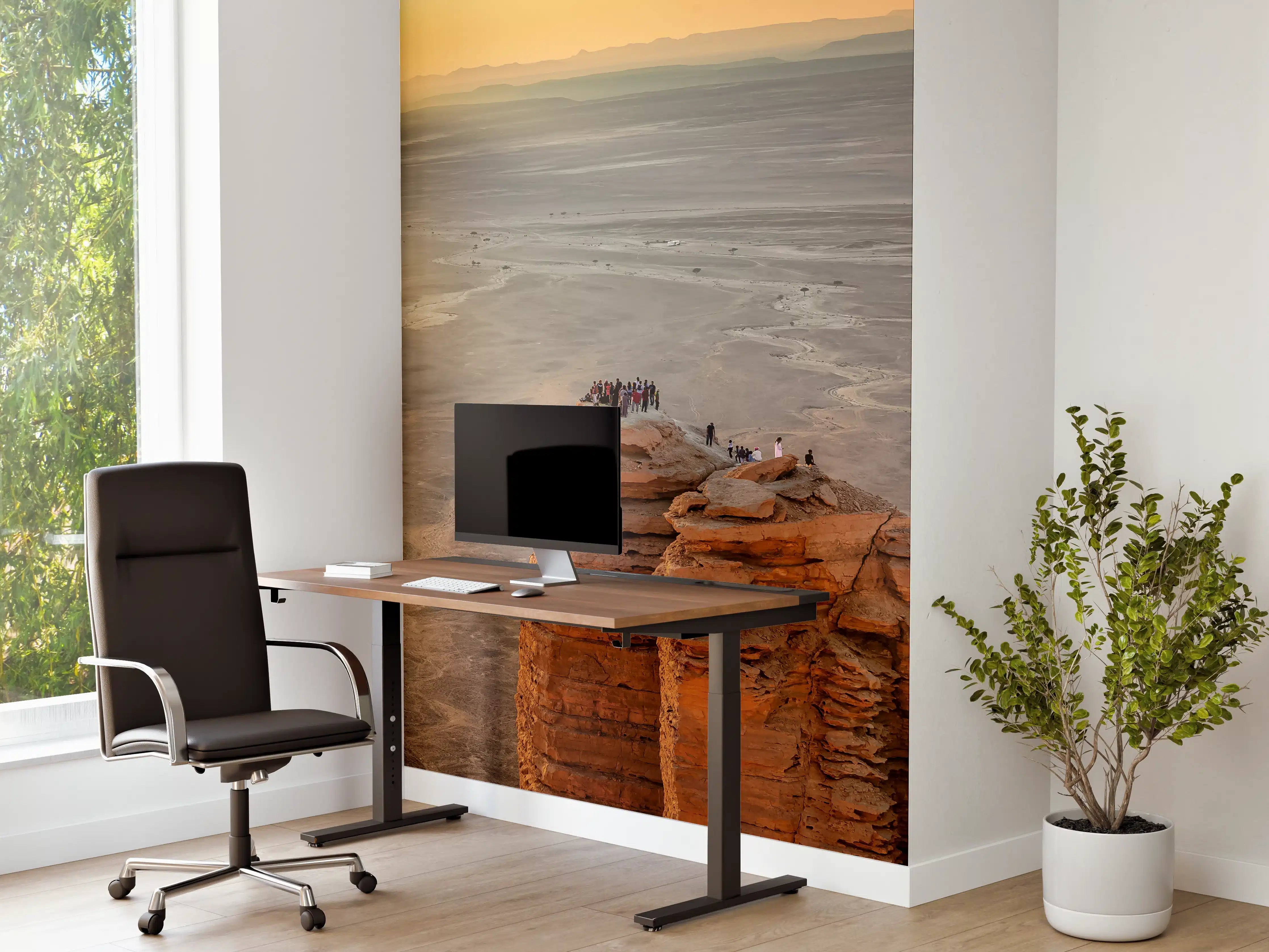 Büro Wandgestaltung - Arabien Edge of the World