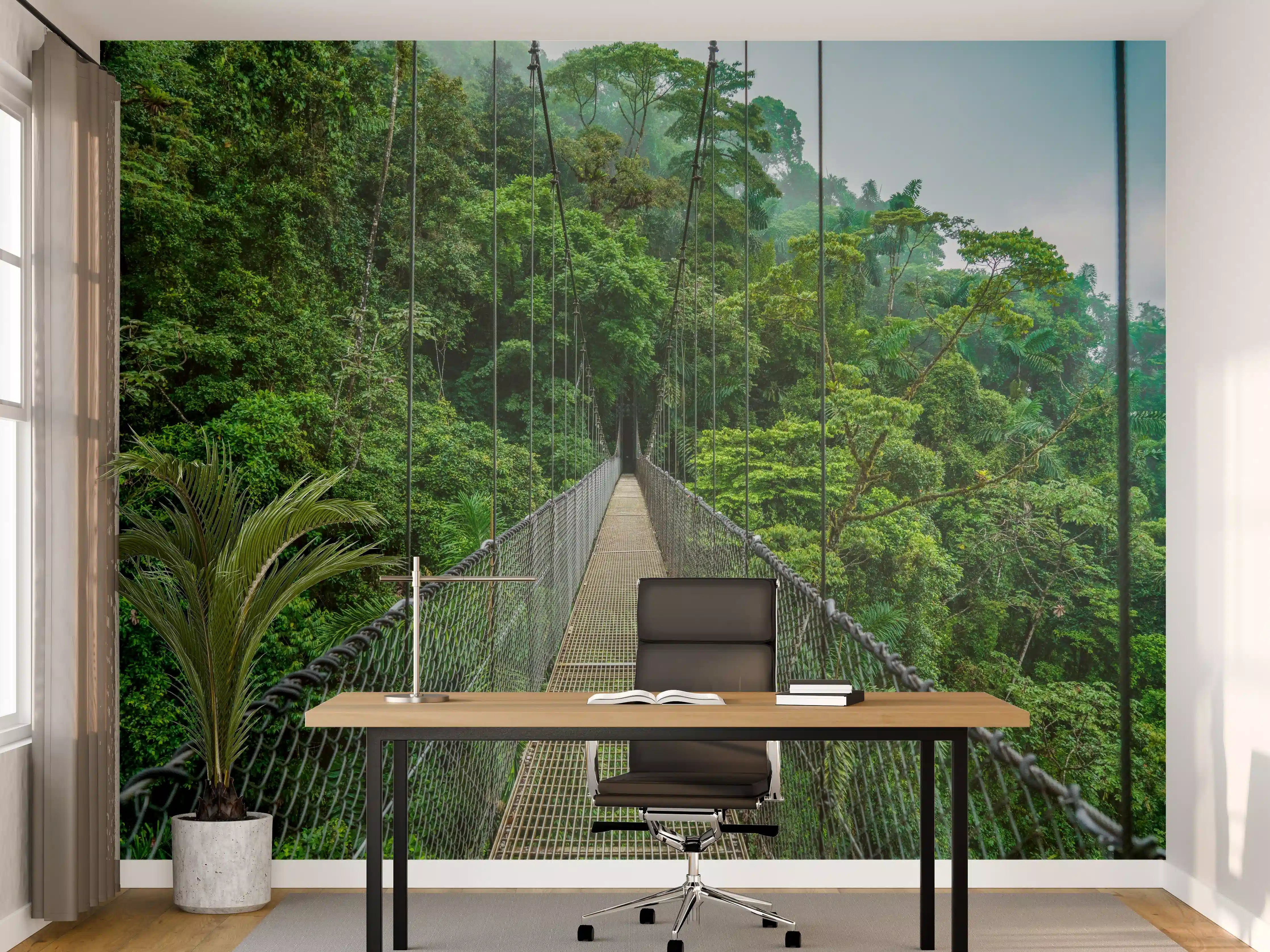 Büro Wandgestaltung - Arenal-Hängebrücke - Costa Rica