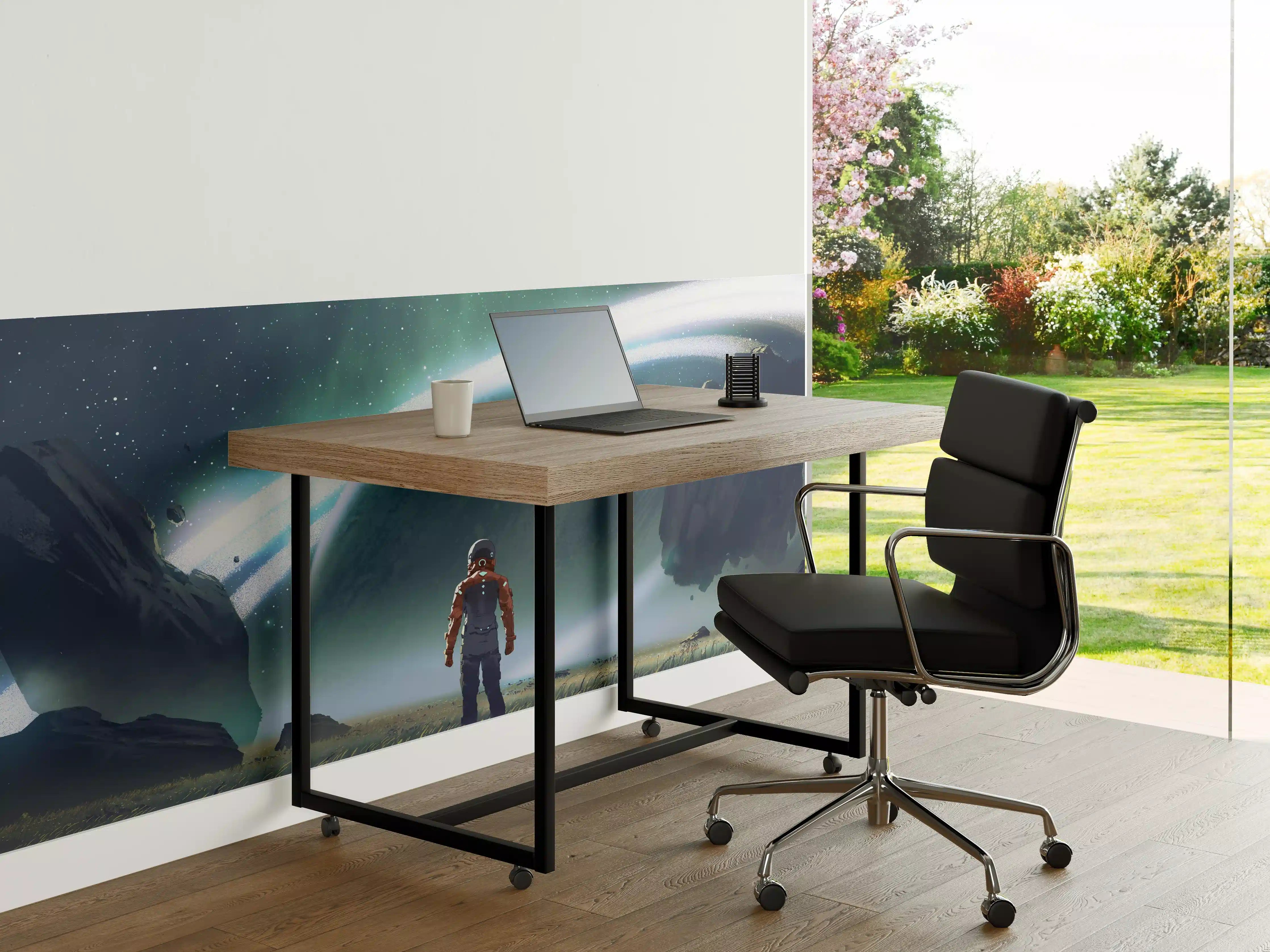 Büro Wandgestaltung - Astronaut Planeten-Erkundung