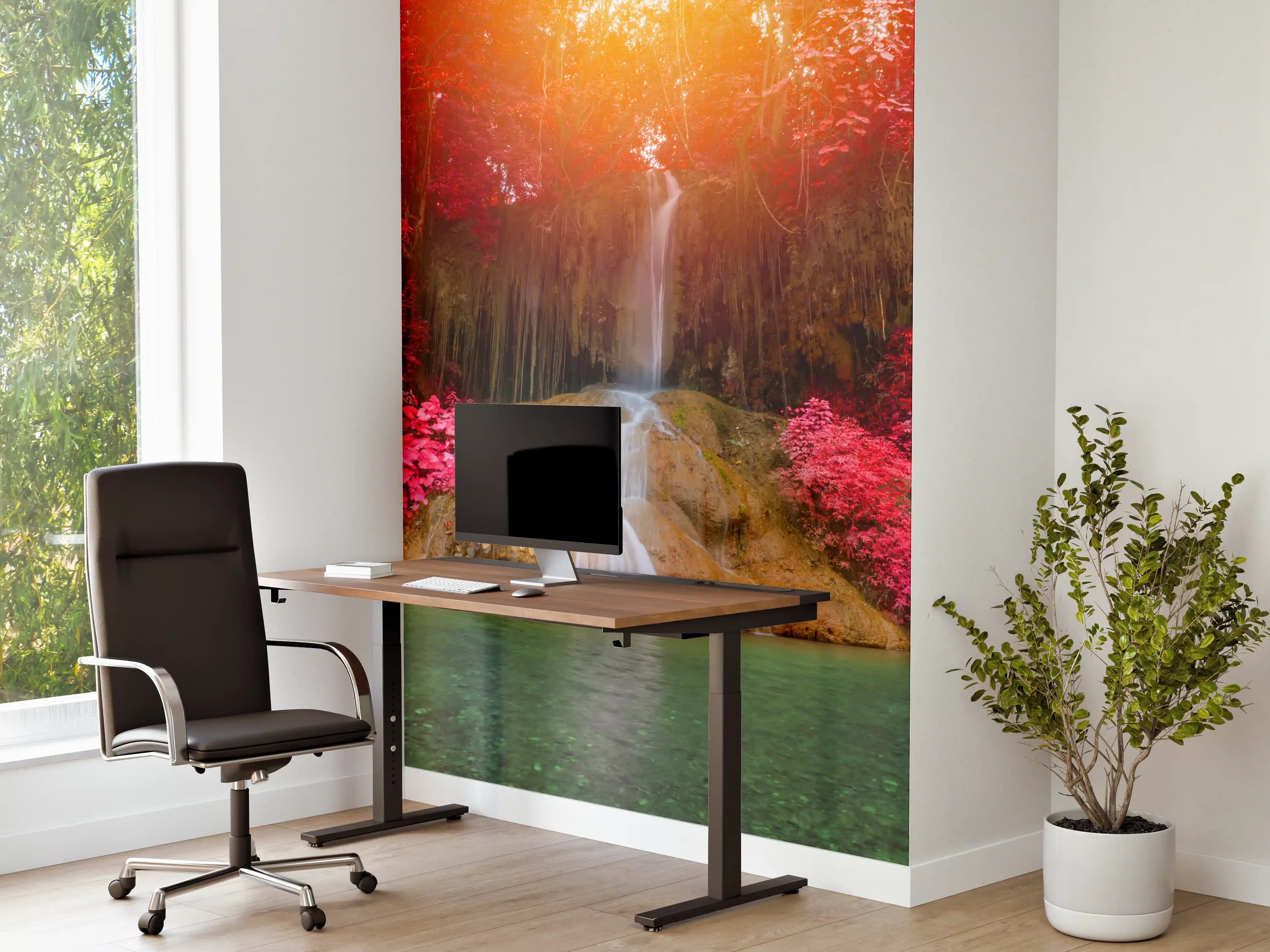 Büro Wandgestaltung - Atemberaubender Phu sang Wasserfall