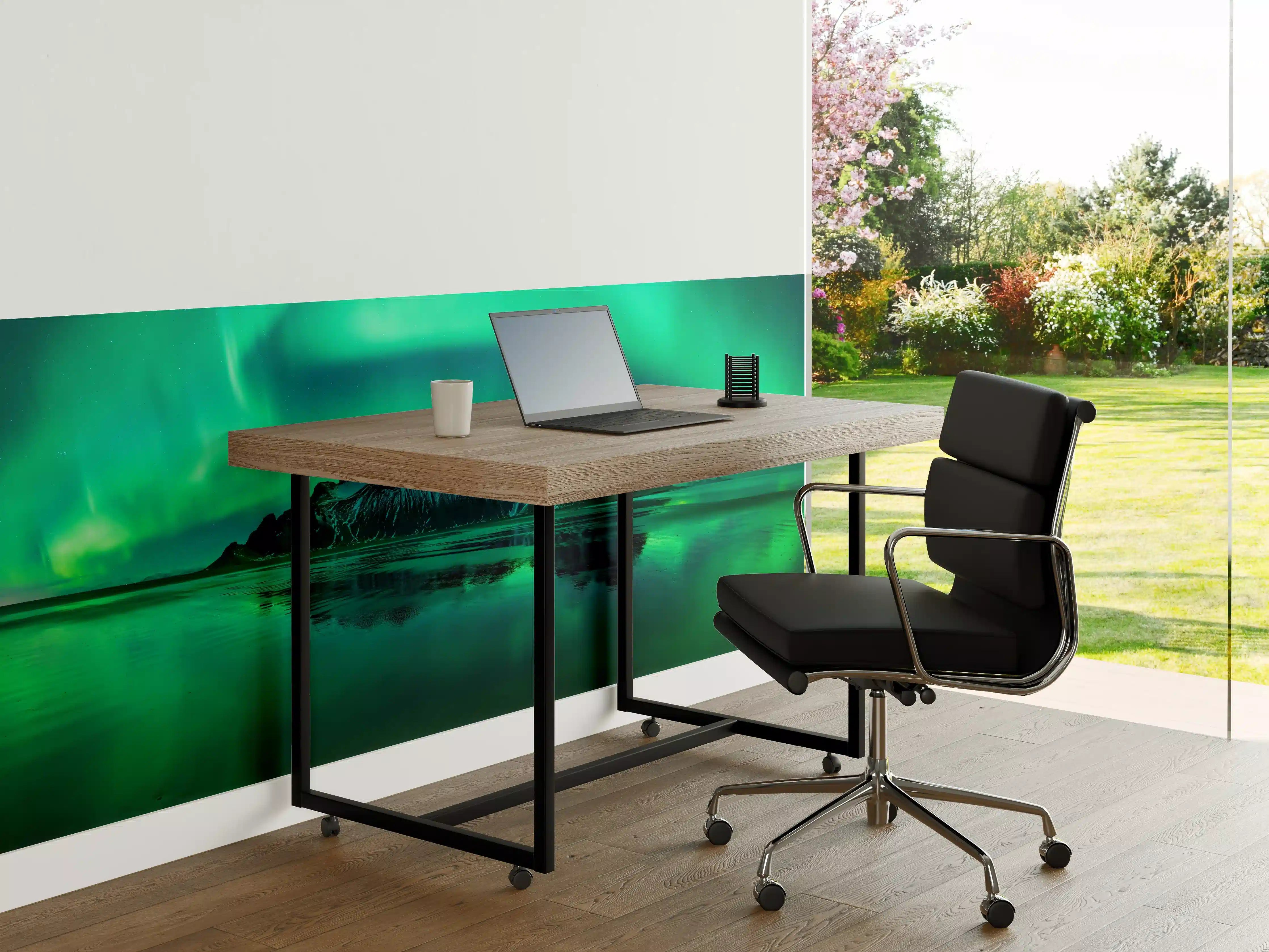 Büro Wandgestaltung - Aurora Stokksnes - Island
