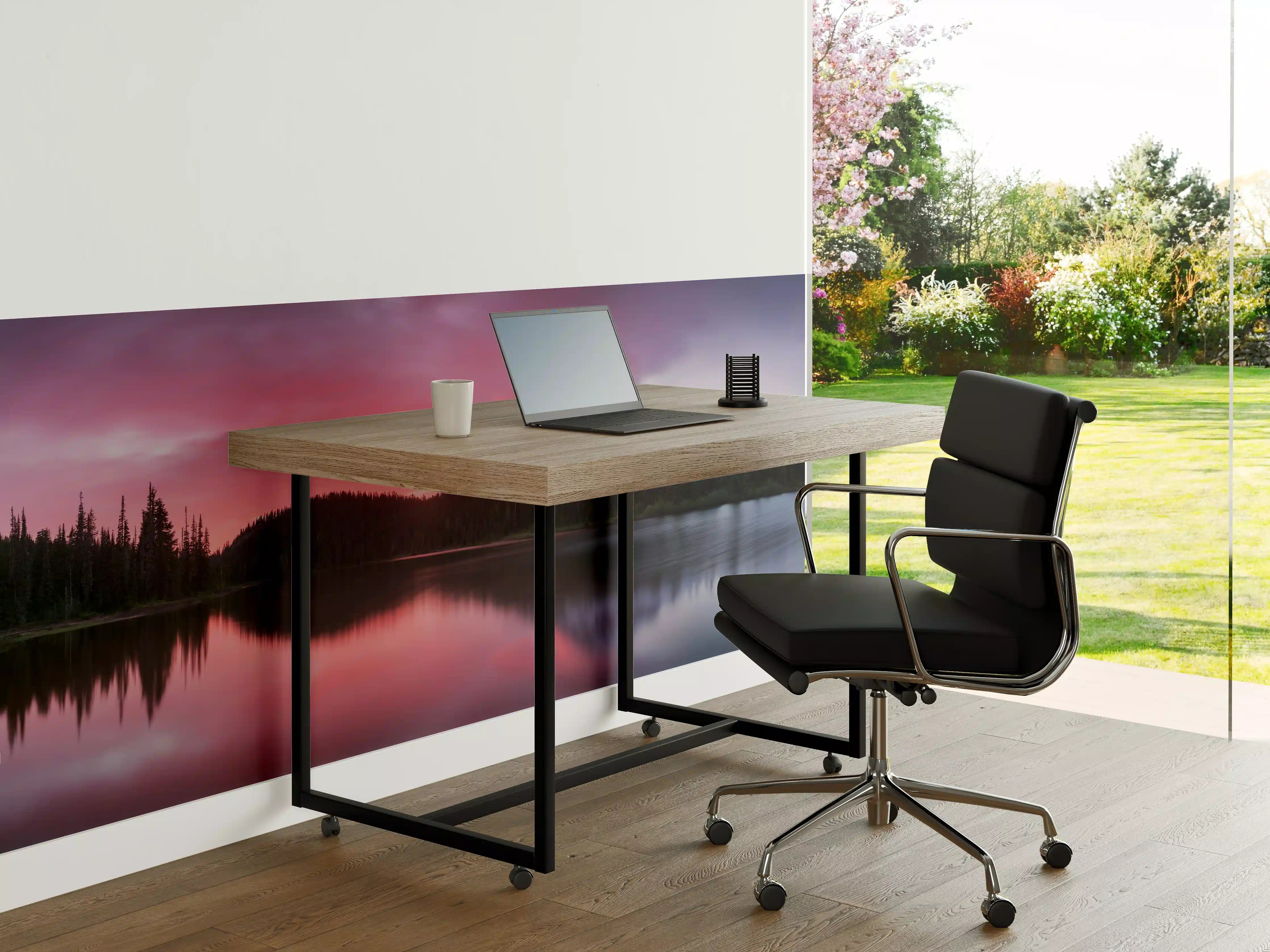 Büro Wandgestaltung - Aussicht auf den Mount Rainier