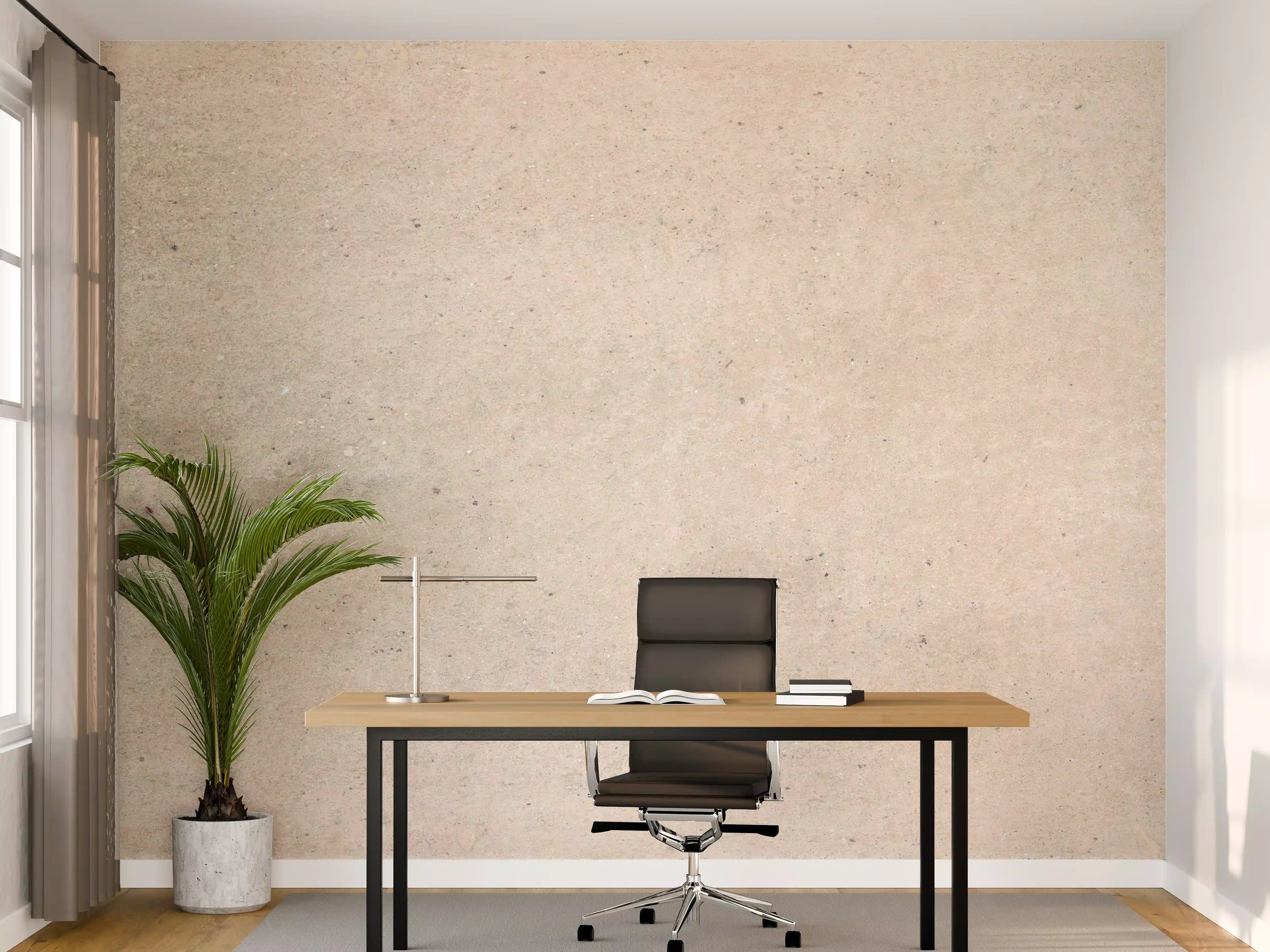 Büro Wandgestaltung - Beige Betonhintergrund