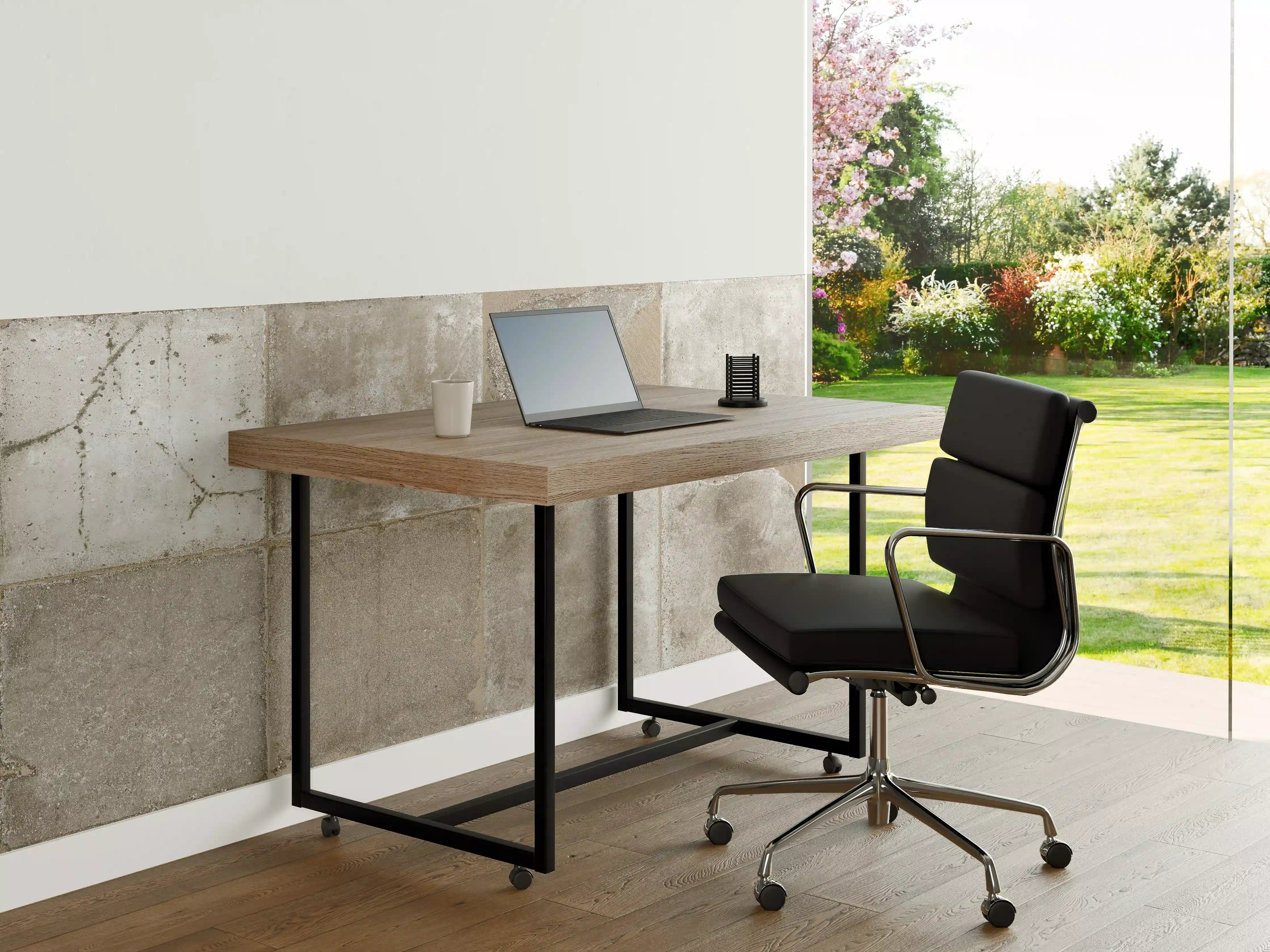 Büro Wandgestaltung - Beige Grau Steinwand-Textur