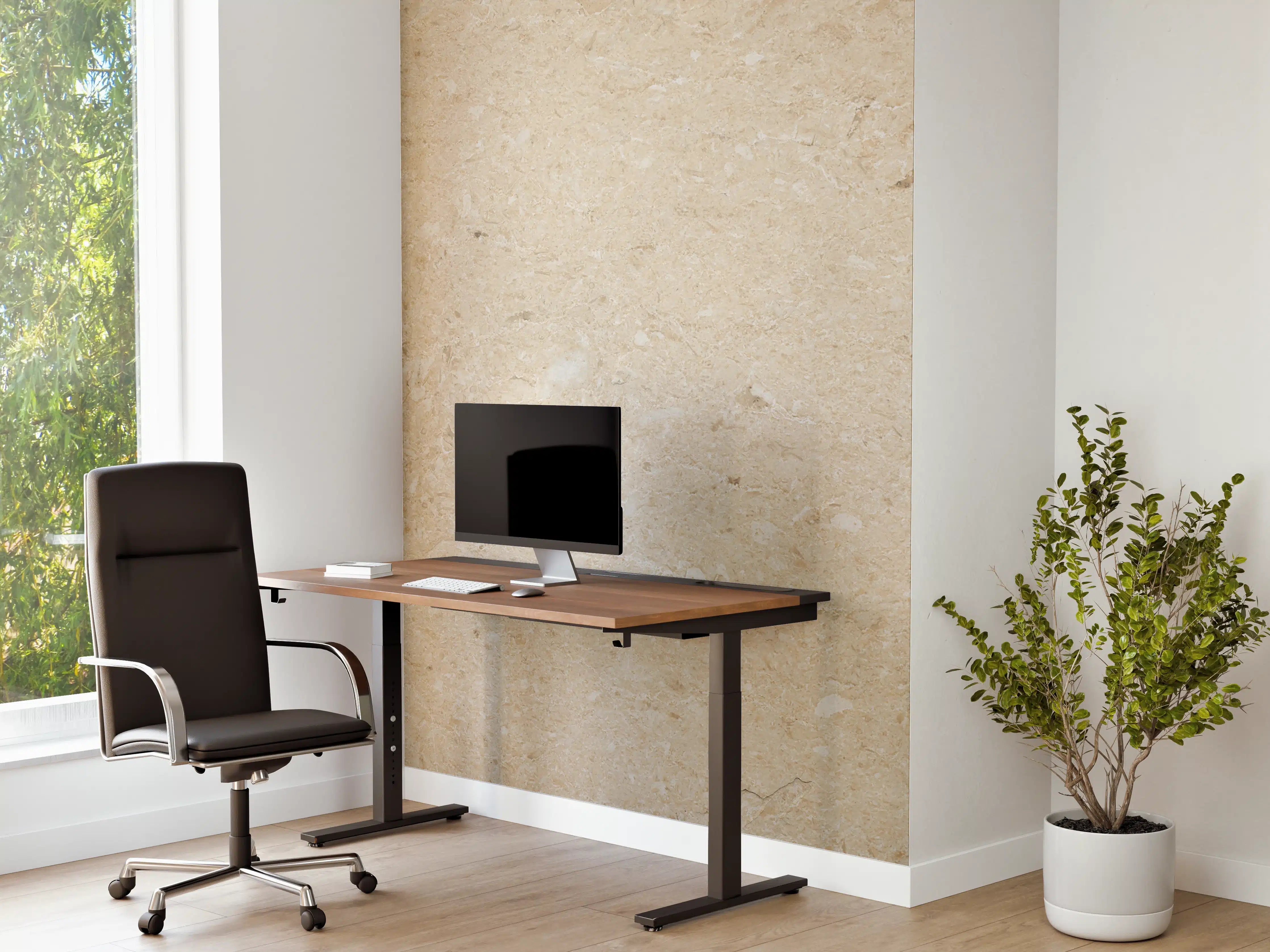 Büro Wandgestaltung - Beige vintage Oberfläche