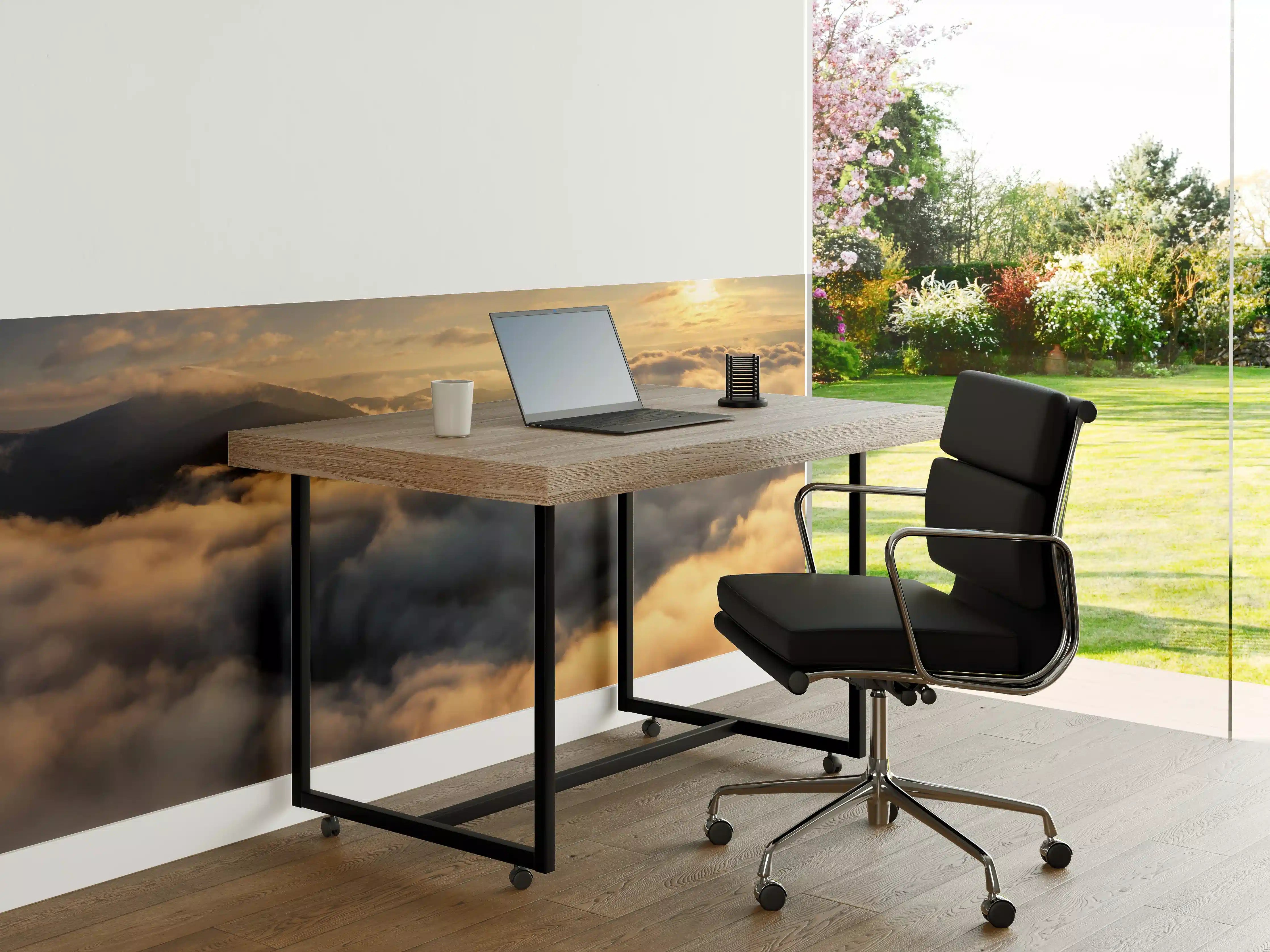 Büro Wandgestaltung - Berge in Wolken bei Sonnenaufgang - Peru