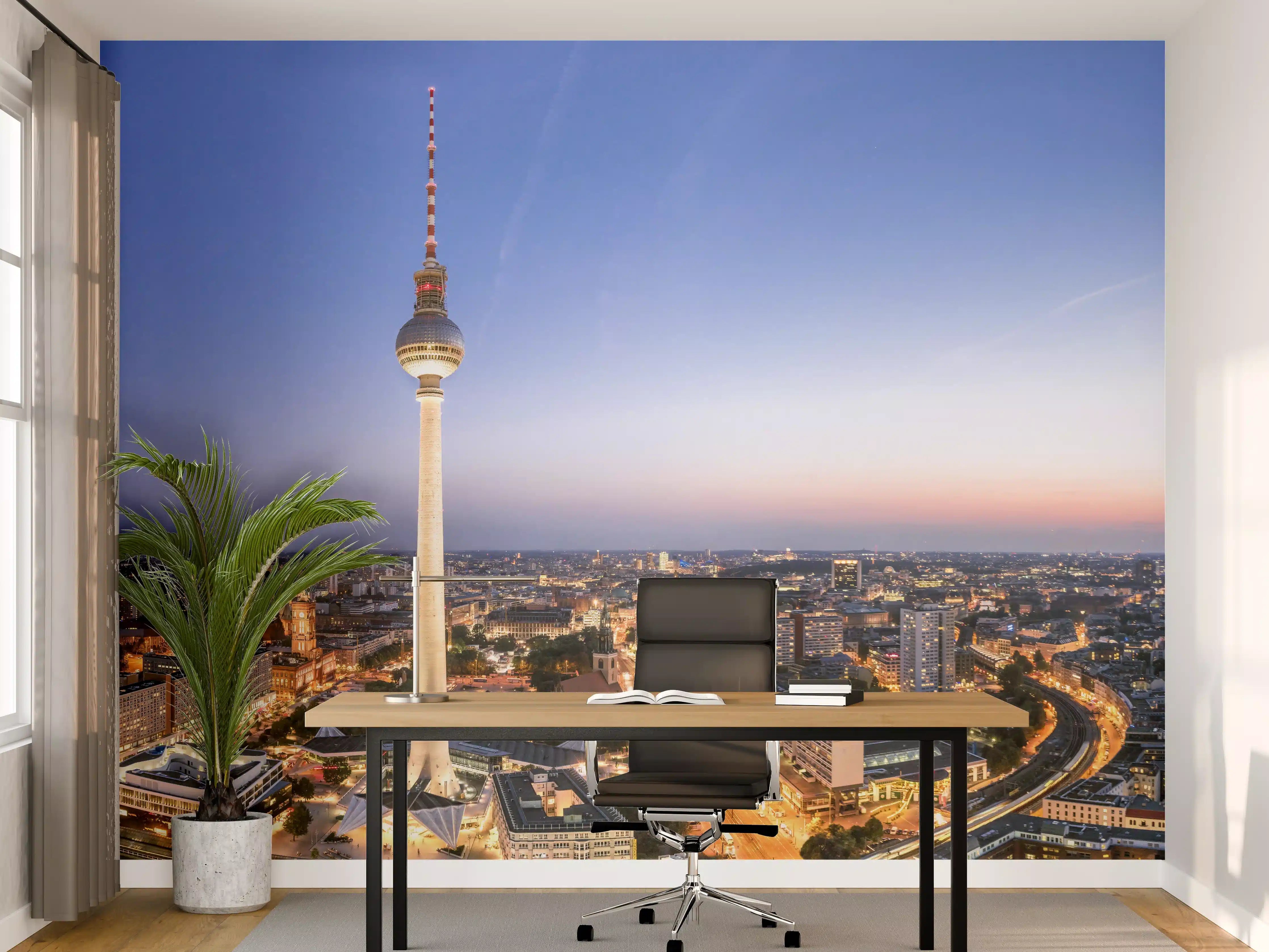 Büro Wandgestaltung - Berliner Fernsehturm