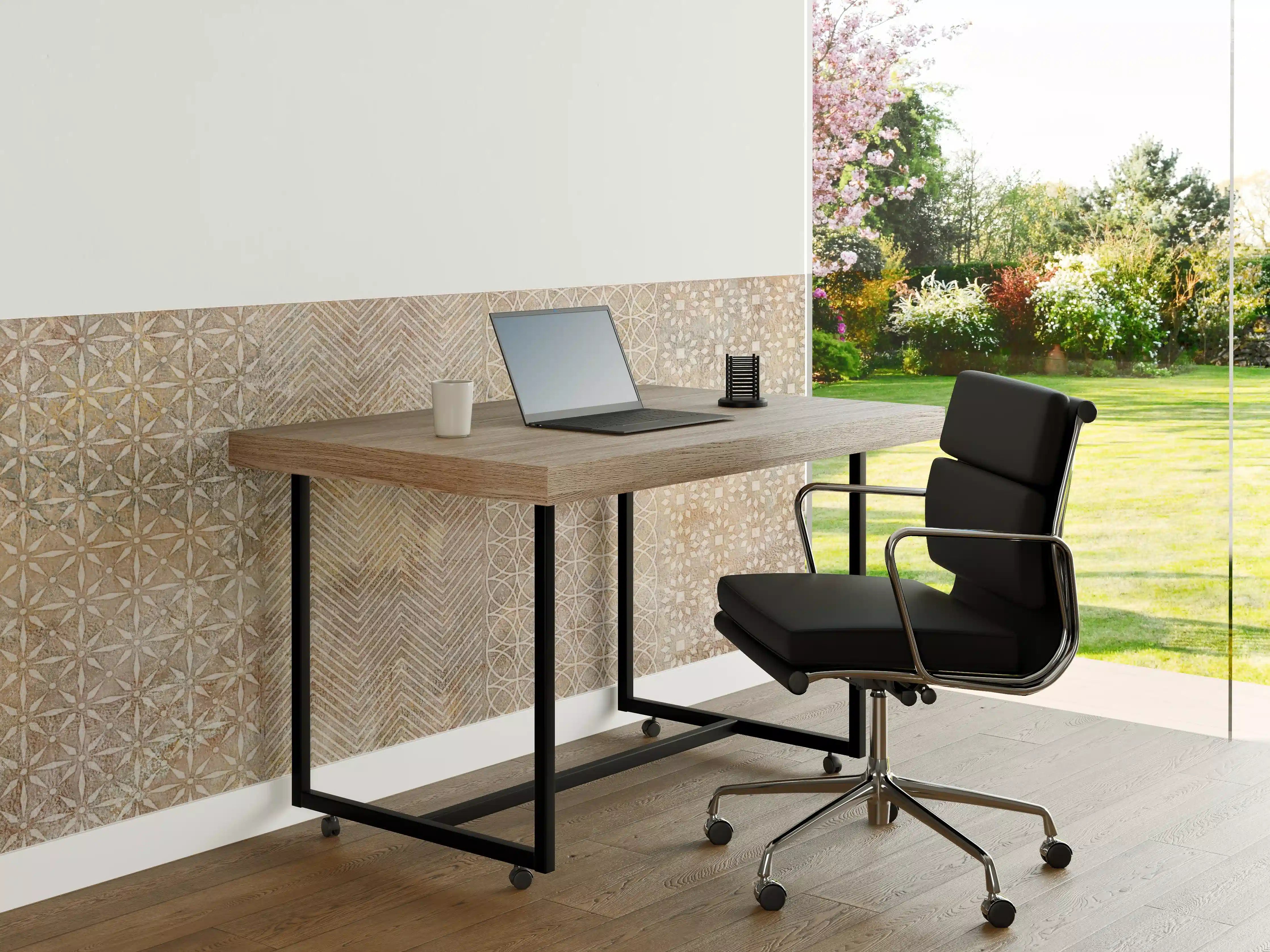 Büro Wandgestaltung - Betonstein Mosaikfliesen Zement
