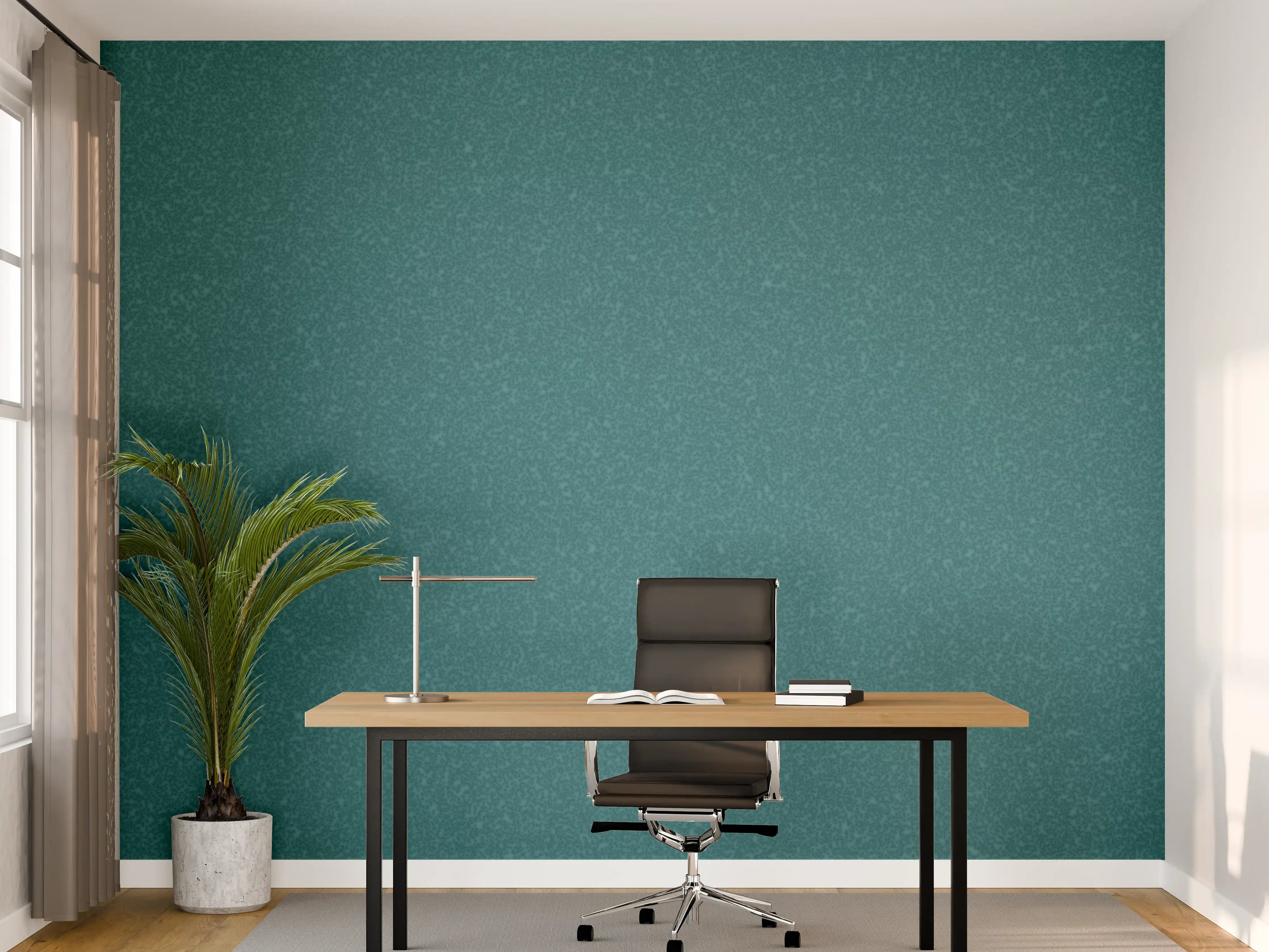 Büro Wandgestaltung - Bläuliche Wandtextur - Blaue Hafenfarbe