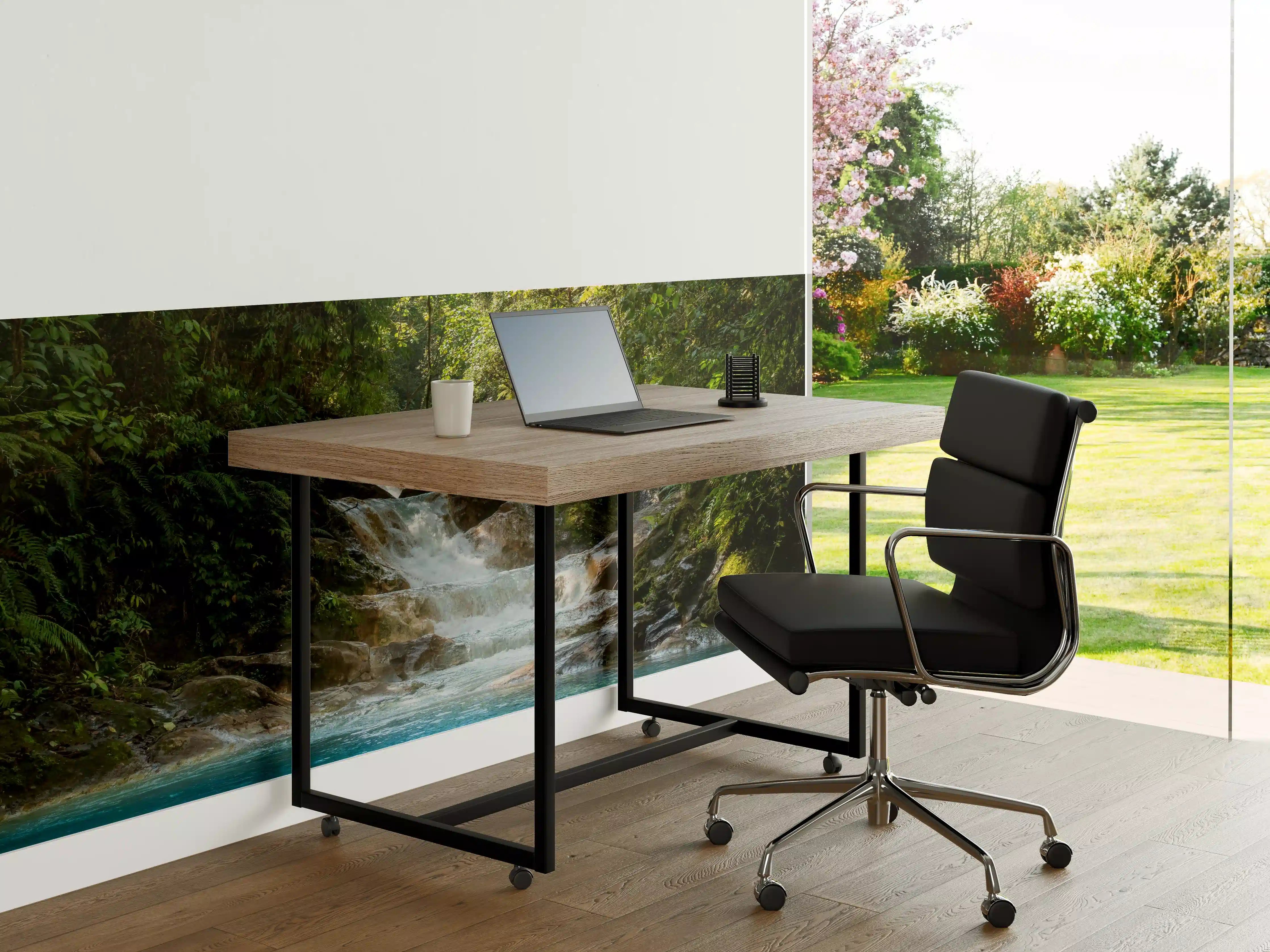 Büro Wandgestaltung - Blauer Costa Rica Wasserfall