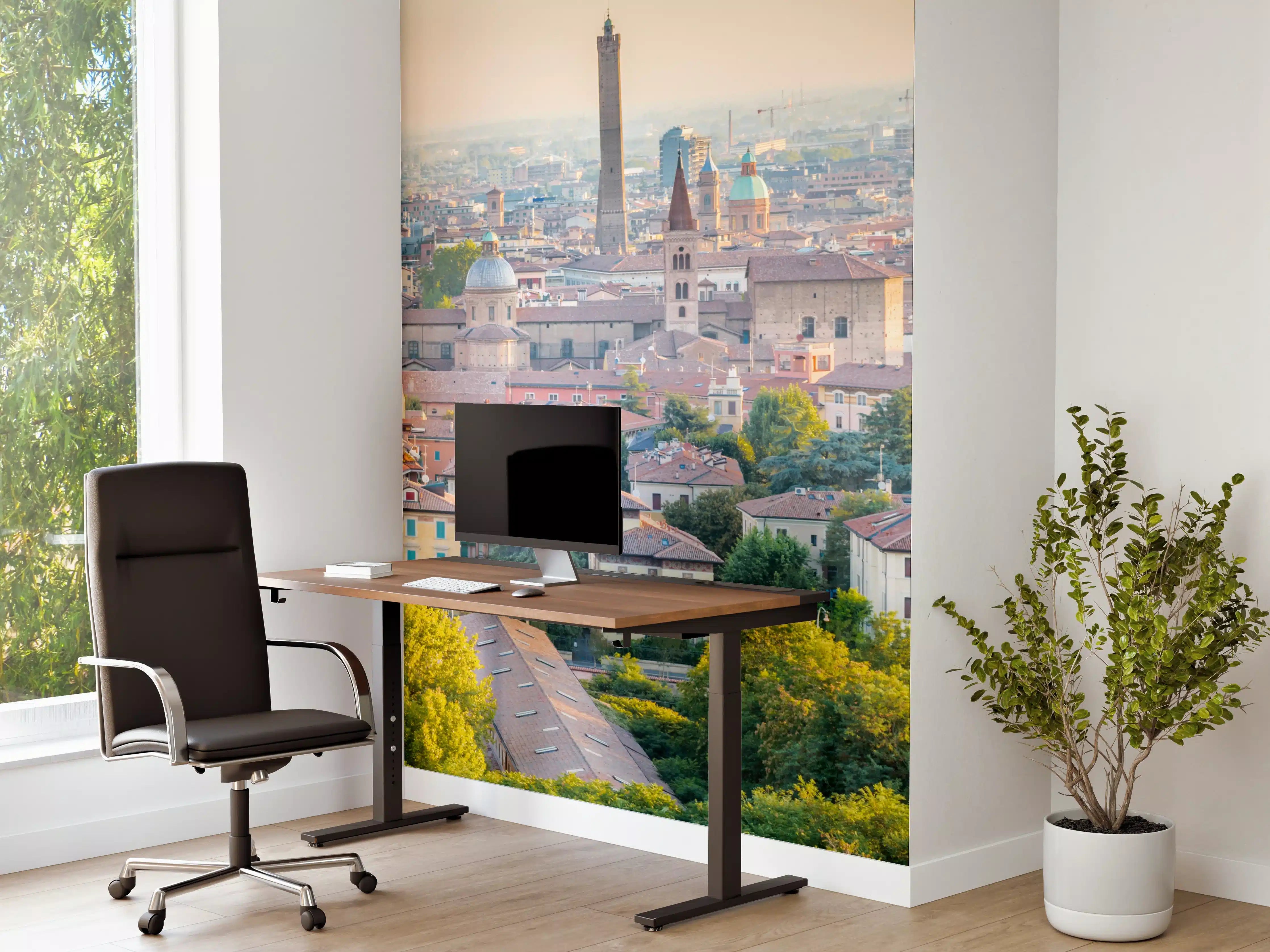 Büro Wandgestaltung - Bologna Dämmerung Dachlandschaft