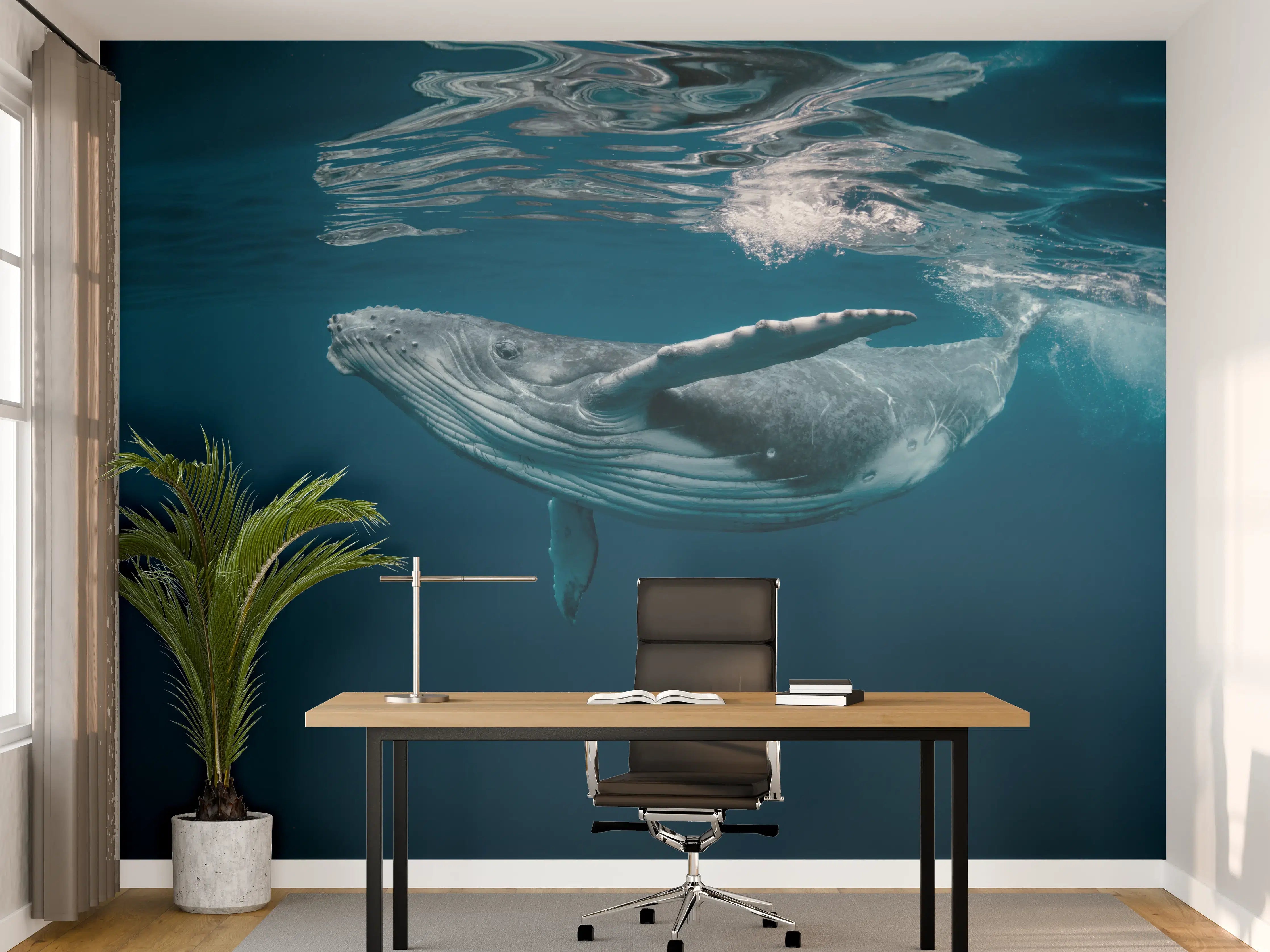 Büro Wandgestaltung - Buckelbaby - nähe Wasseroberfläche