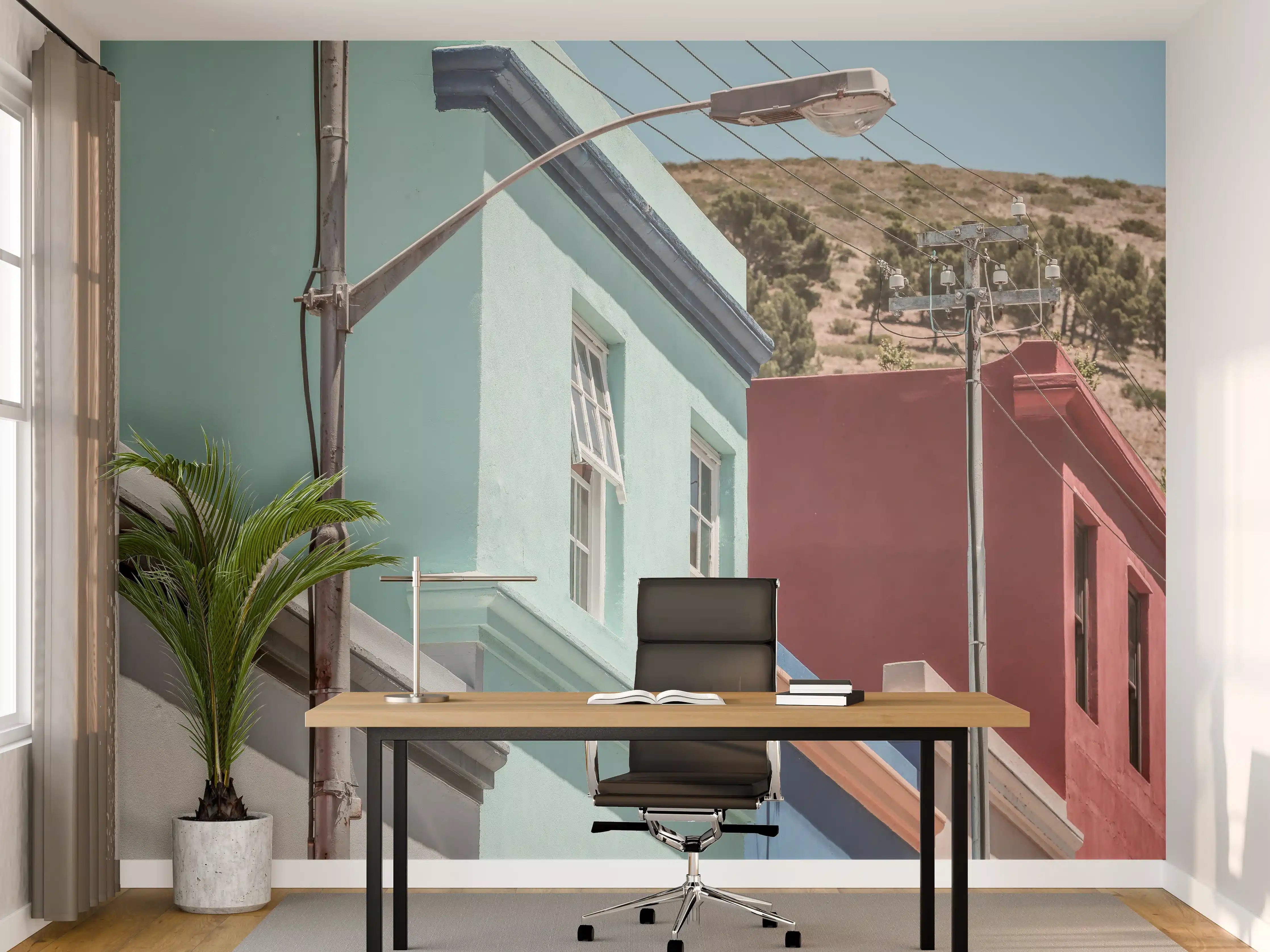 Büro Wandgestaltung - Bunte Gebäude - Bo-Kaap, Kapstadt
