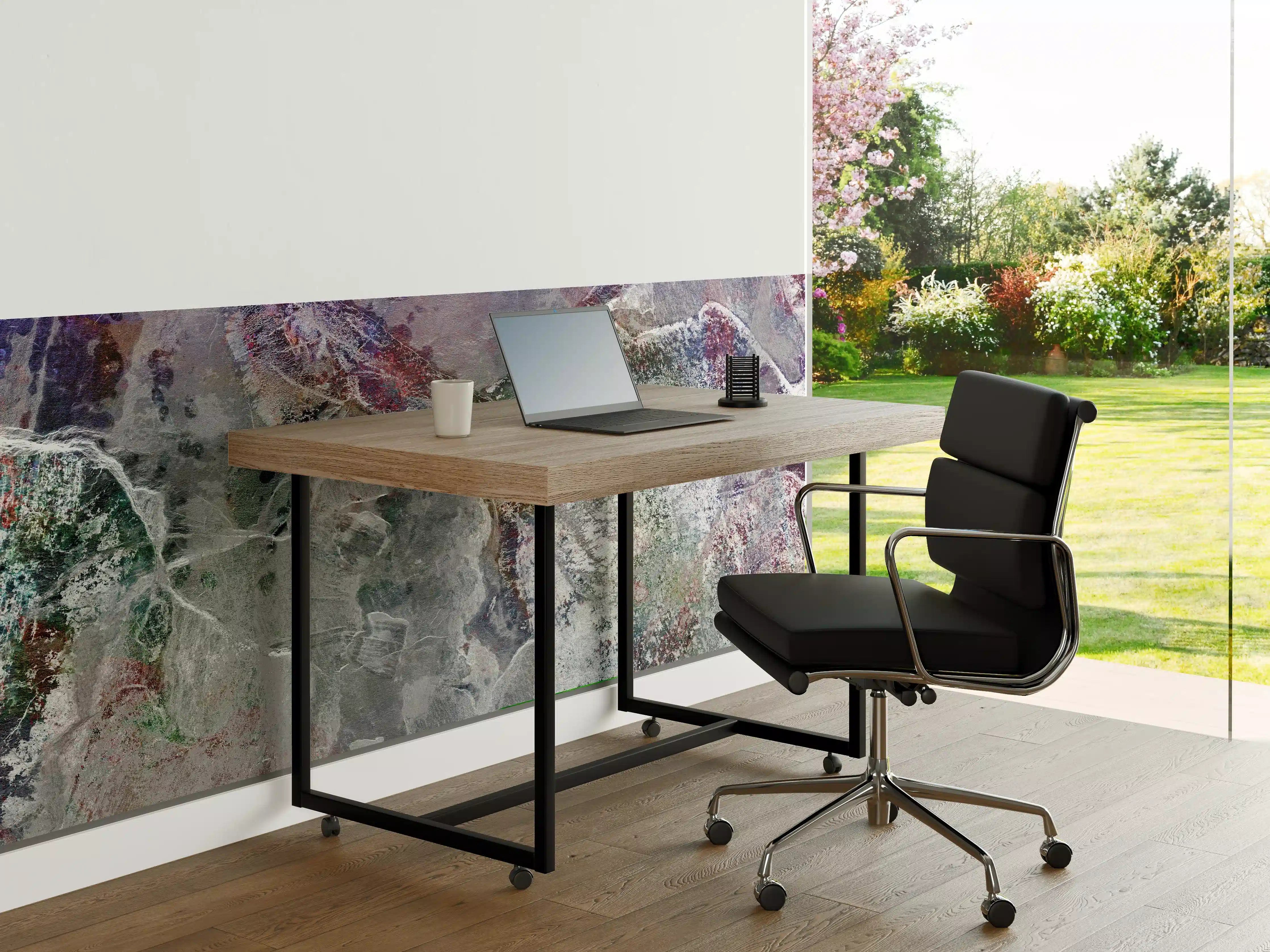 Büro Wandgestaltung - Bunte natürliche Marmortextur