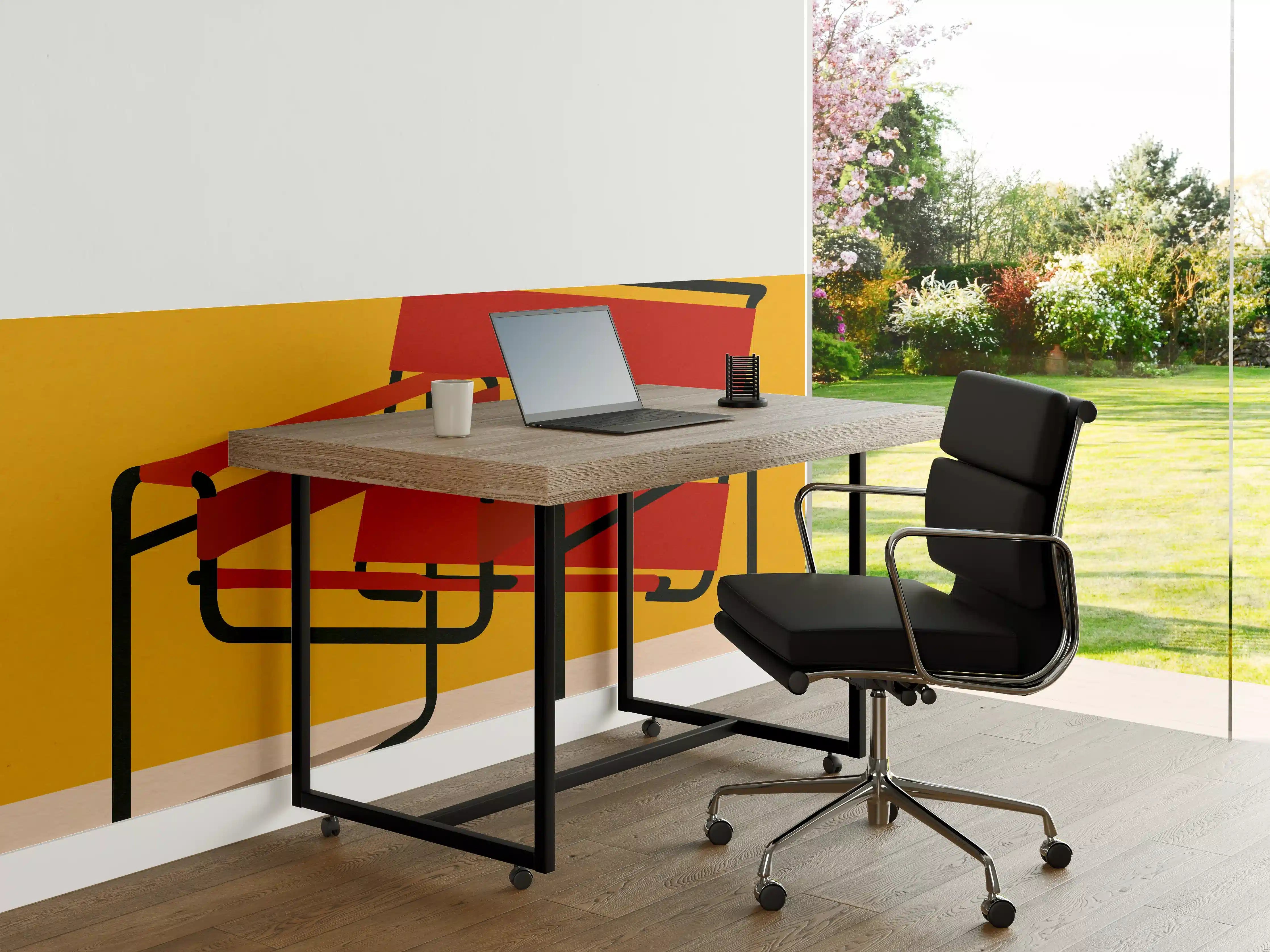 Büro Wandgestaltung - Bunter Wassily Chair Poster