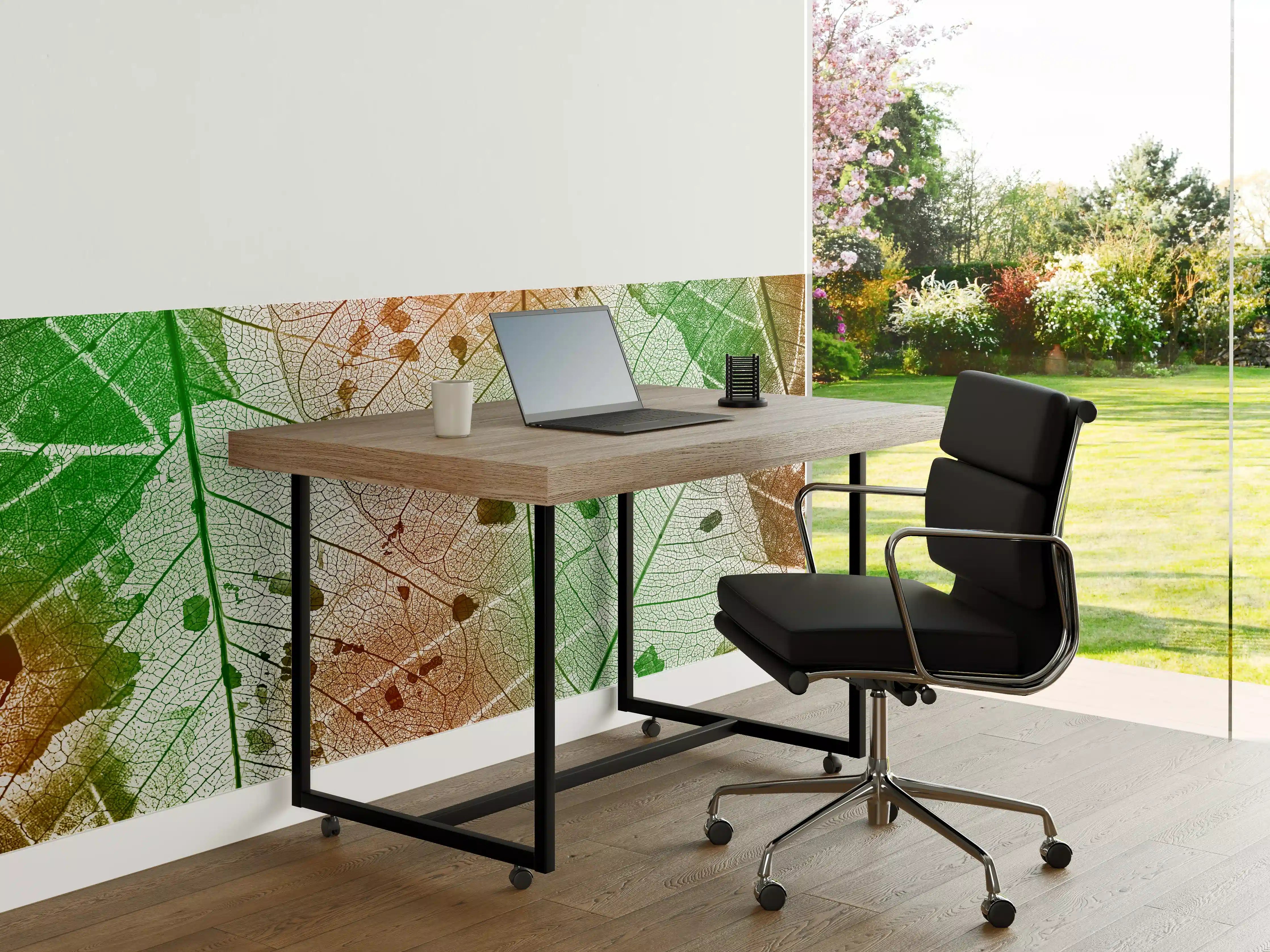 Büro Wandgestaltung - Buntes Laub Texturen Bild